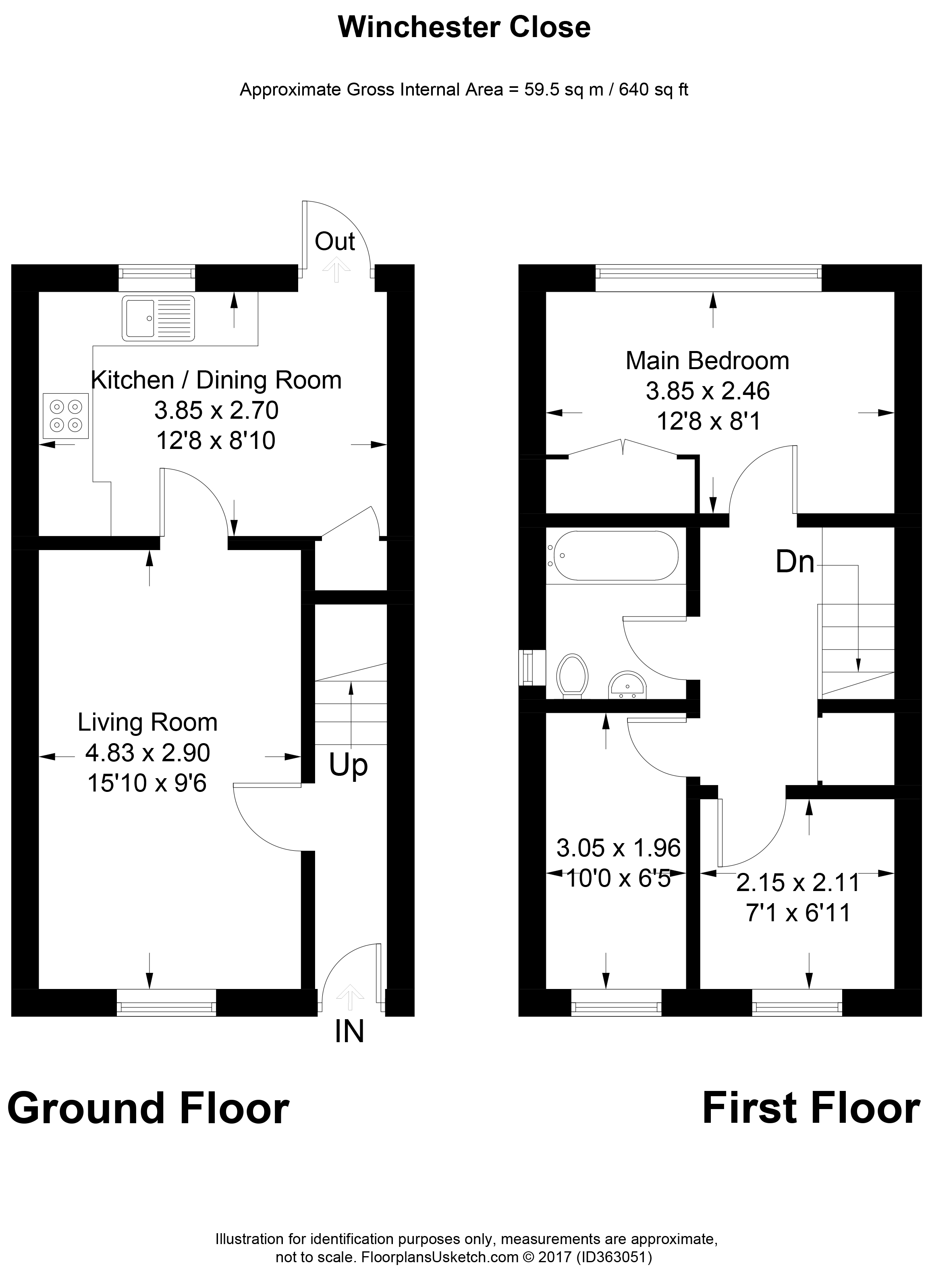 3 Bedrooms Semi-detached house to rent in Winchester Close, Banbury, Oxfordshire OX16