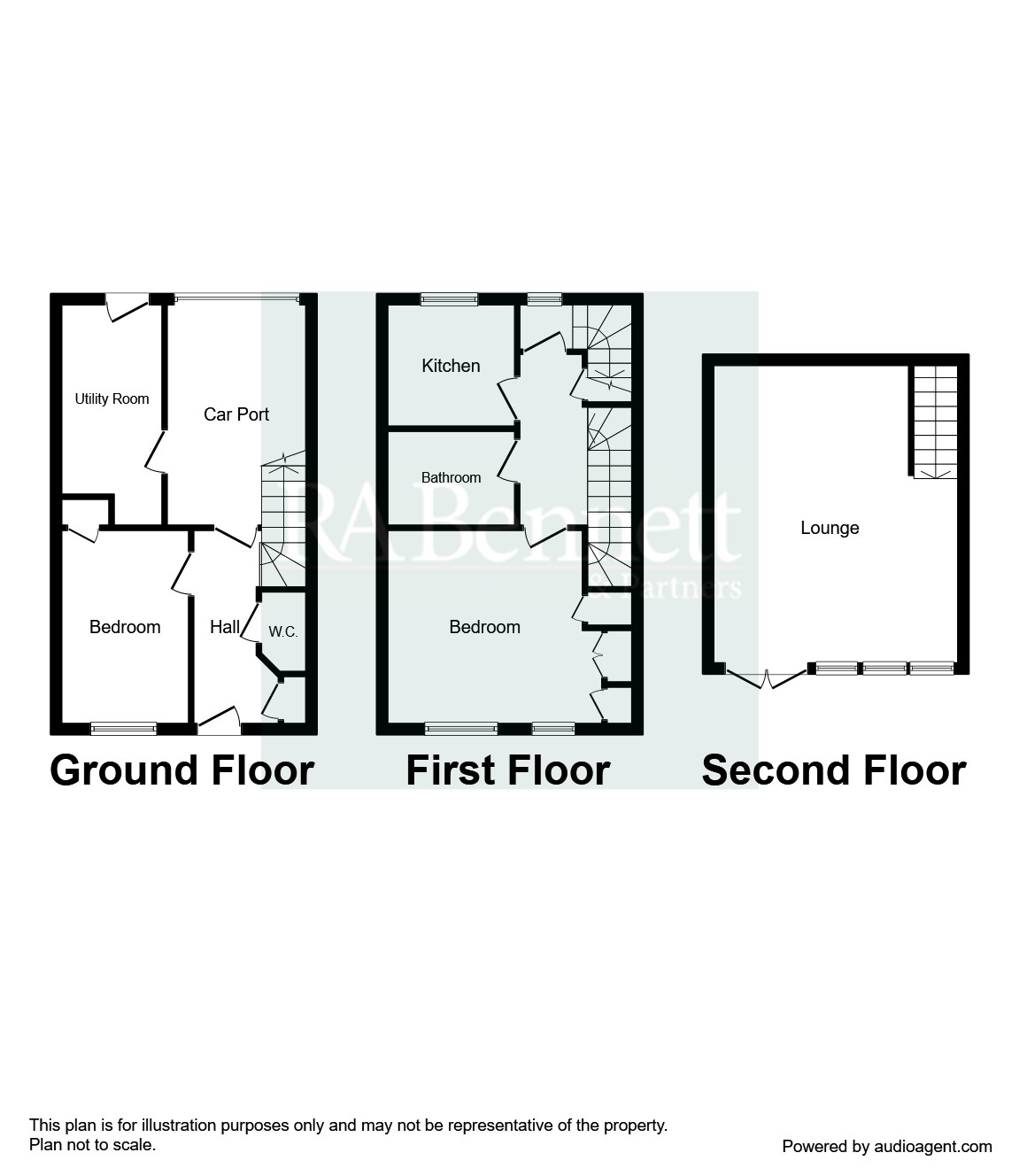 4, Worcester floorplan