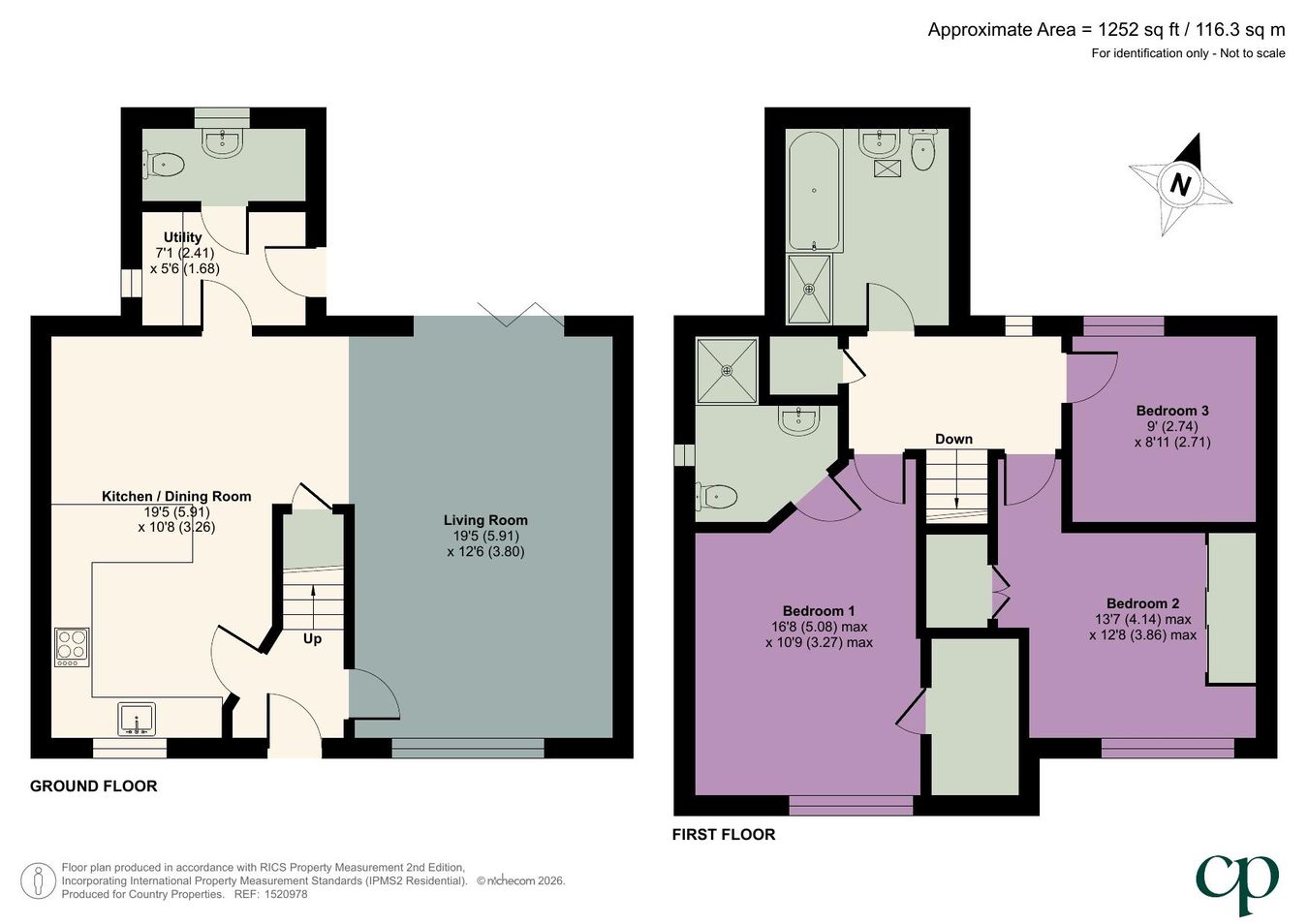 4, Hardinge Place, Toddington floorplan