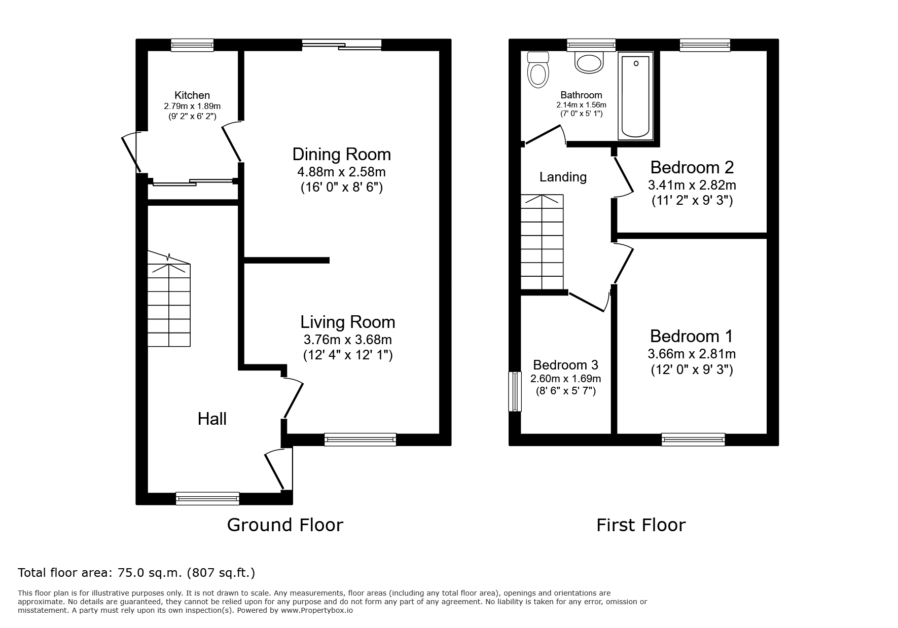 Carsington Crescent, Derby floorplan