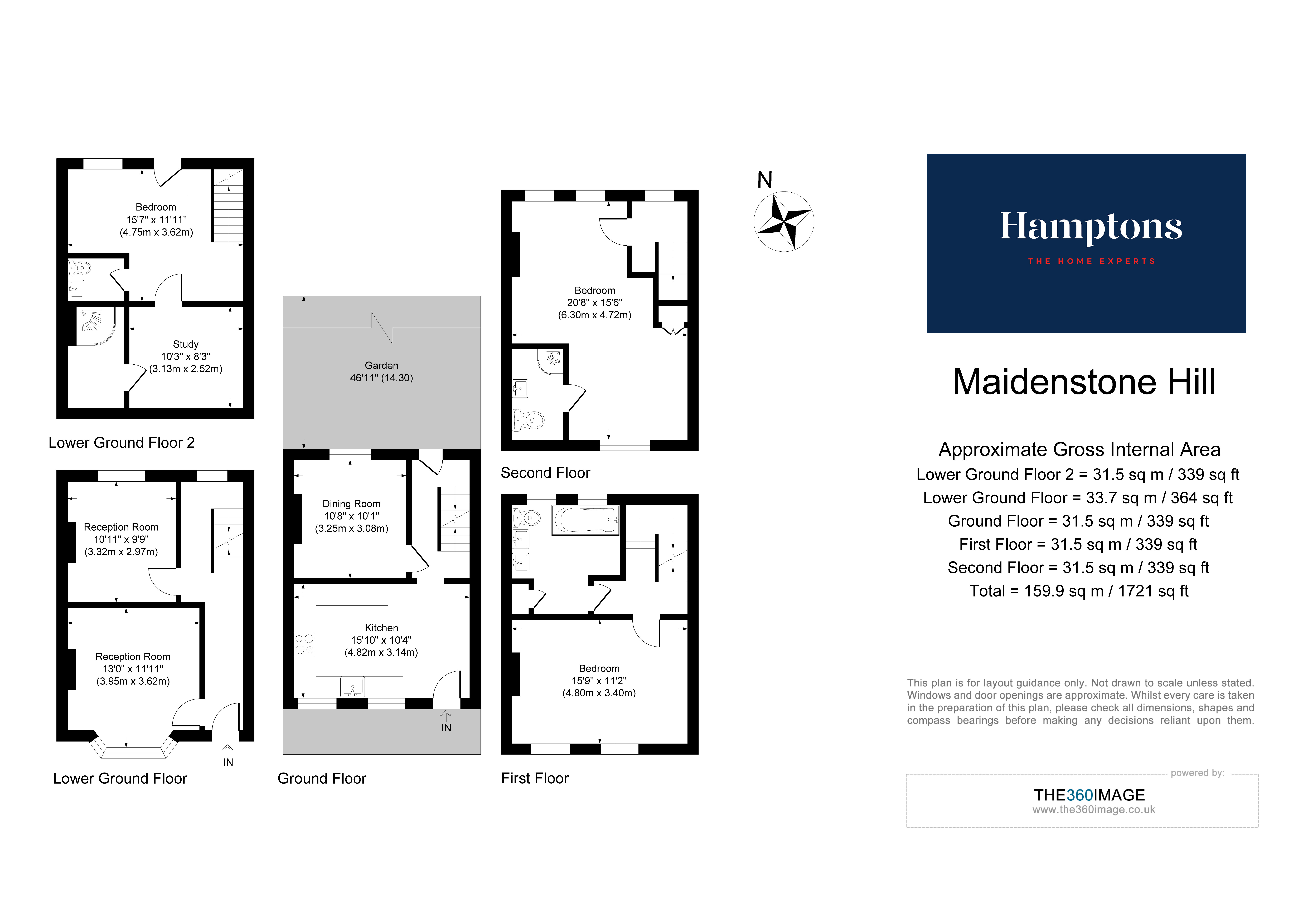 8, Maidenstone Hill, London floorplan