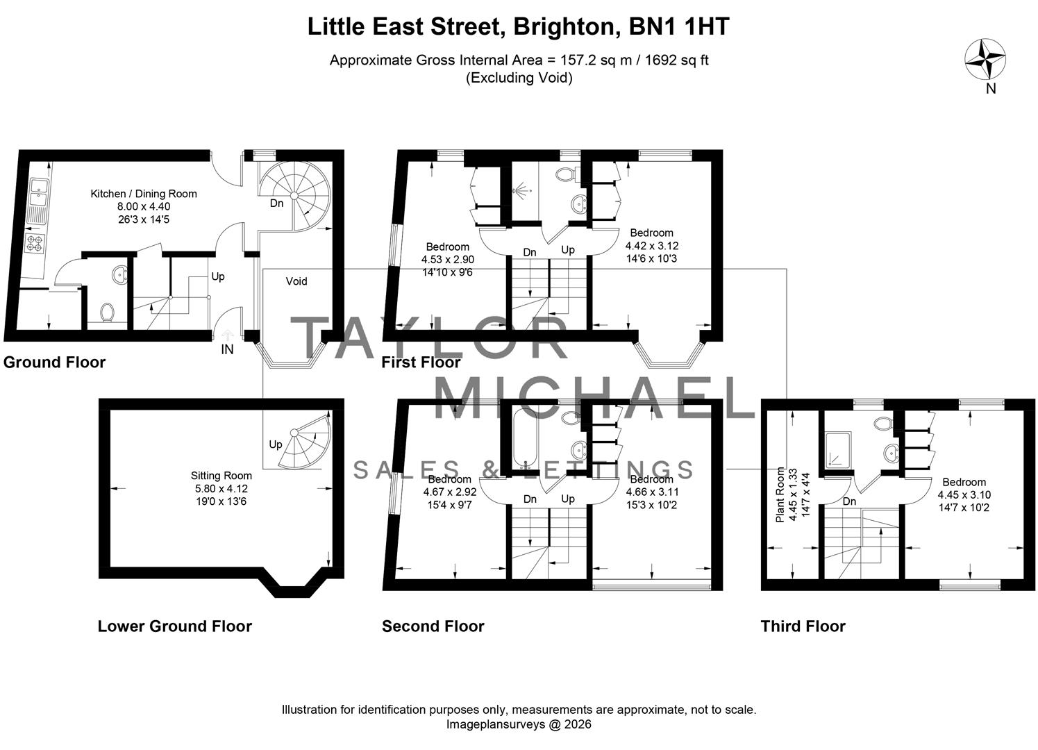 11, Little East Street, Brighton floorplan