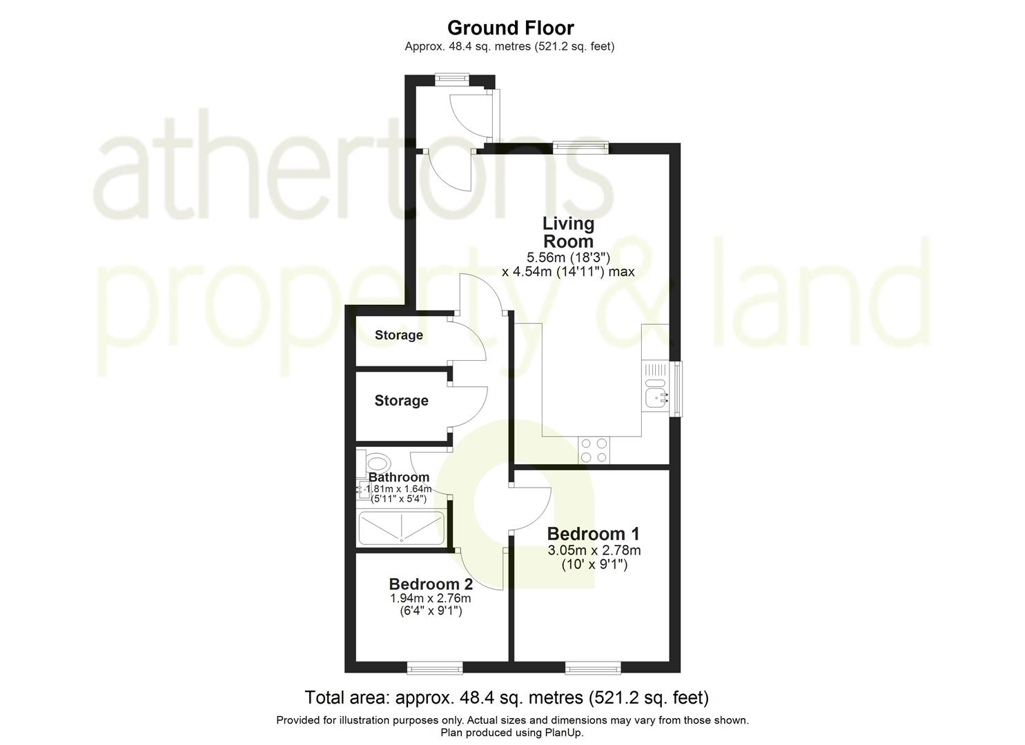 15, The Cloisters, Whalley Clitheroe floorplan