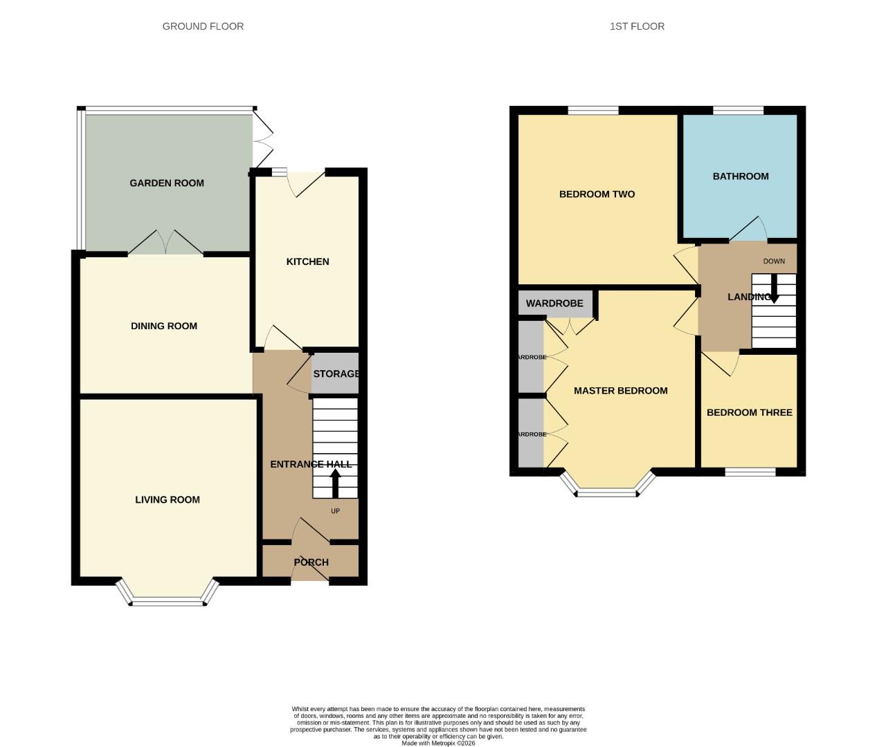 5, Deneside, County Durham floorplan