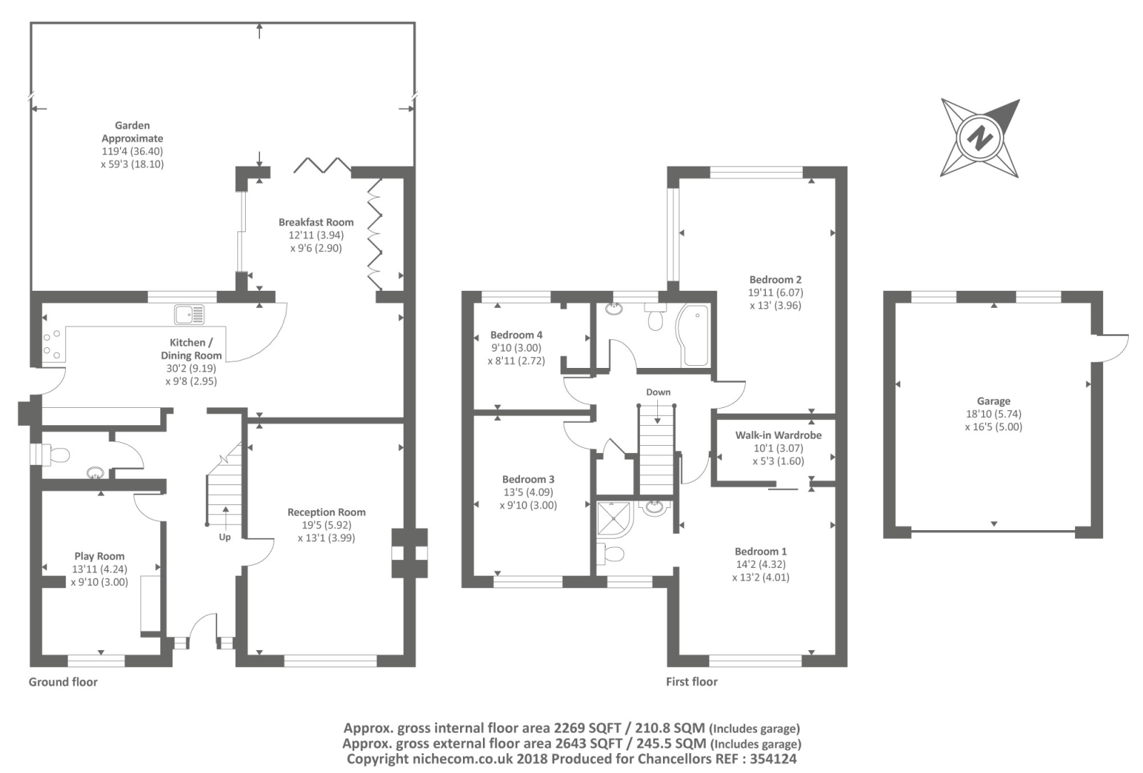 4 Bedrooms Detached house for sale in Hyde Heath, Buckinghamshire HP6