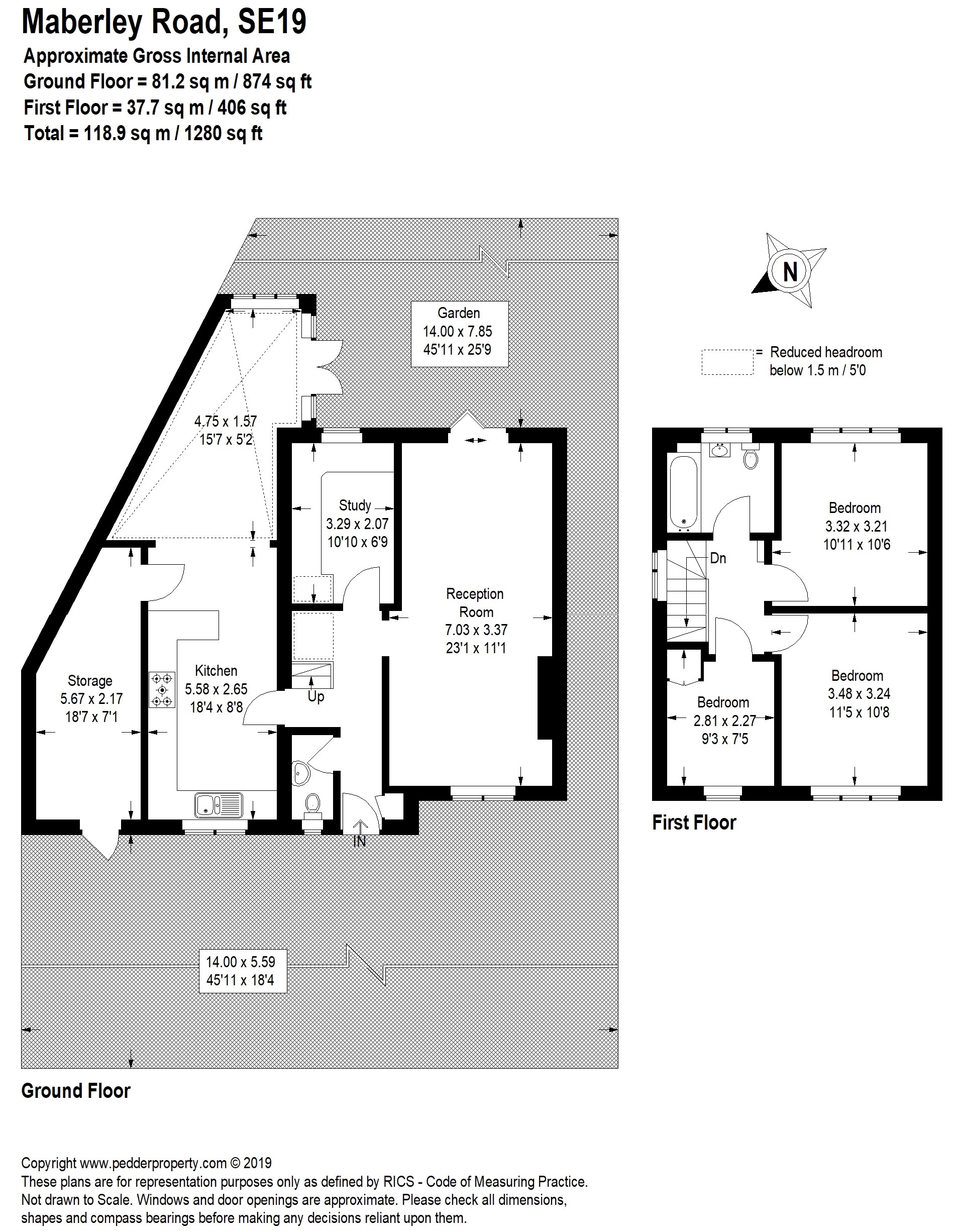 3 Bedrooms Detached house for sale in Maberley Road, Upper Norwood SE19