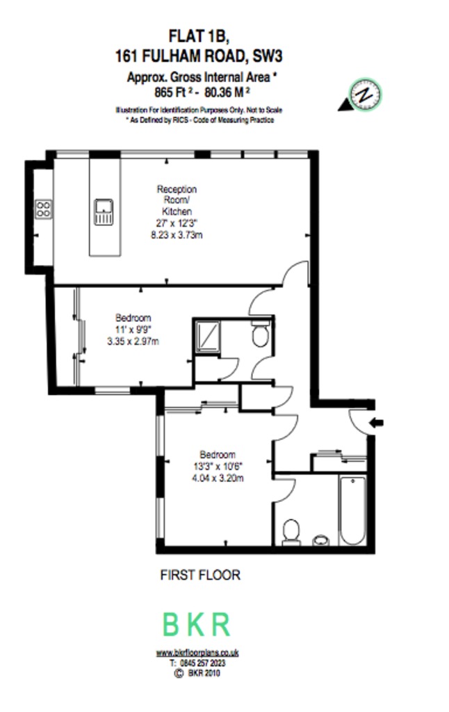 2 Bedrooms Flat to rent in Fulham Road, London SW3