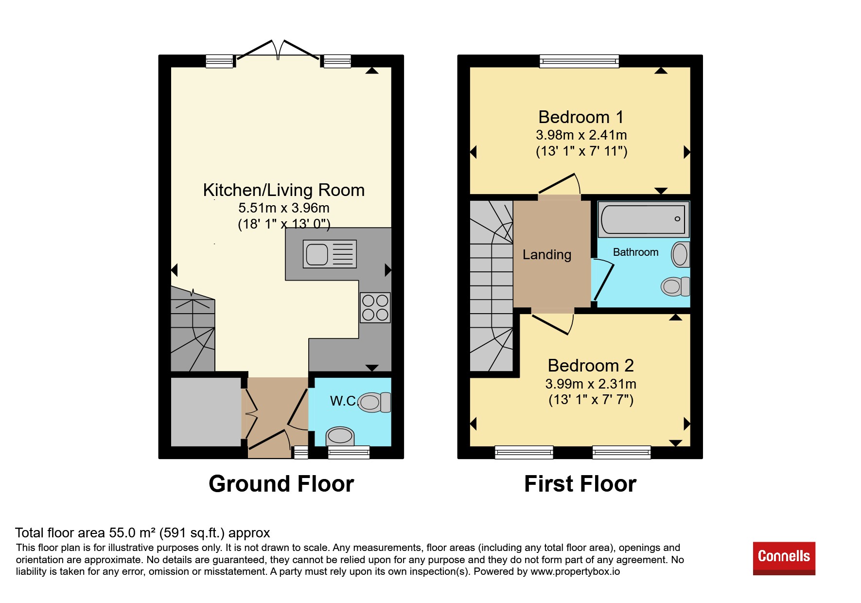 18, Fry Grove, Bedford floorplan