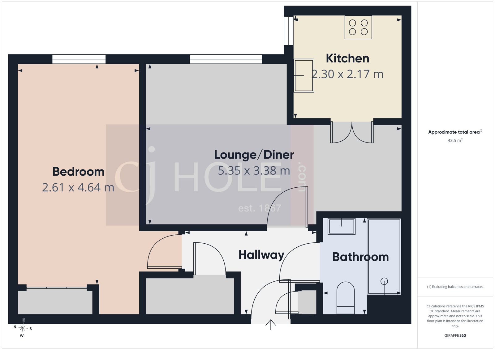 Flat 72, Purdy Court,, New Station Road, Bristol floorplan