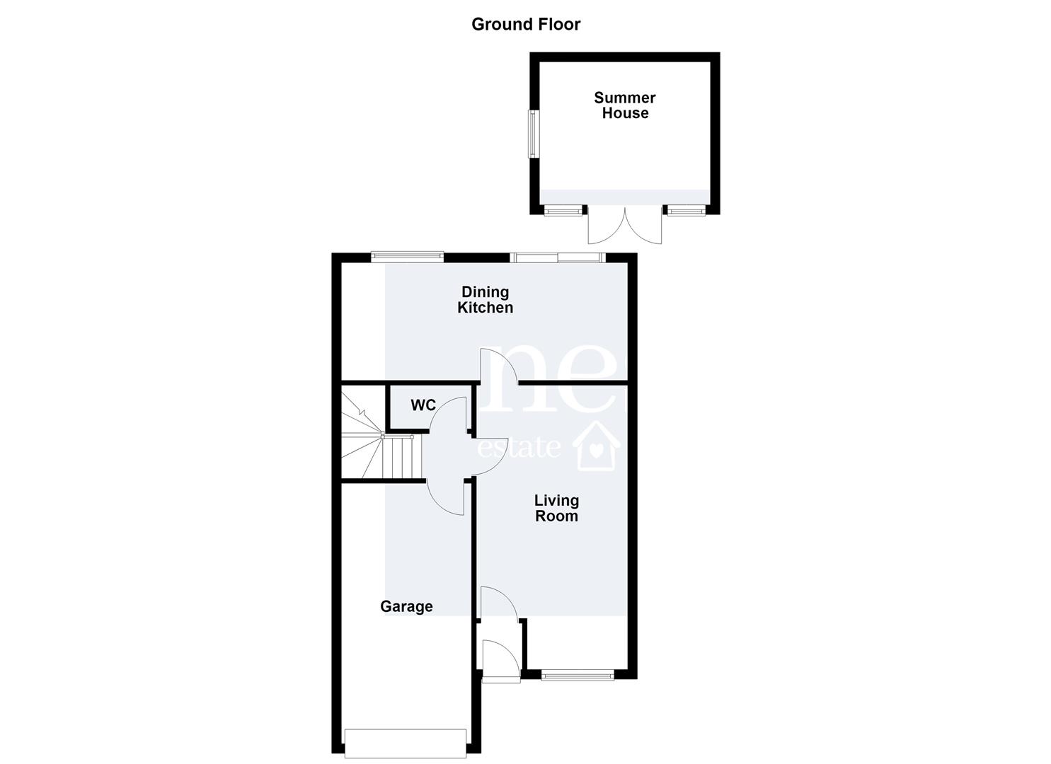 21, Stevenson Gardens, Leicester floorplan