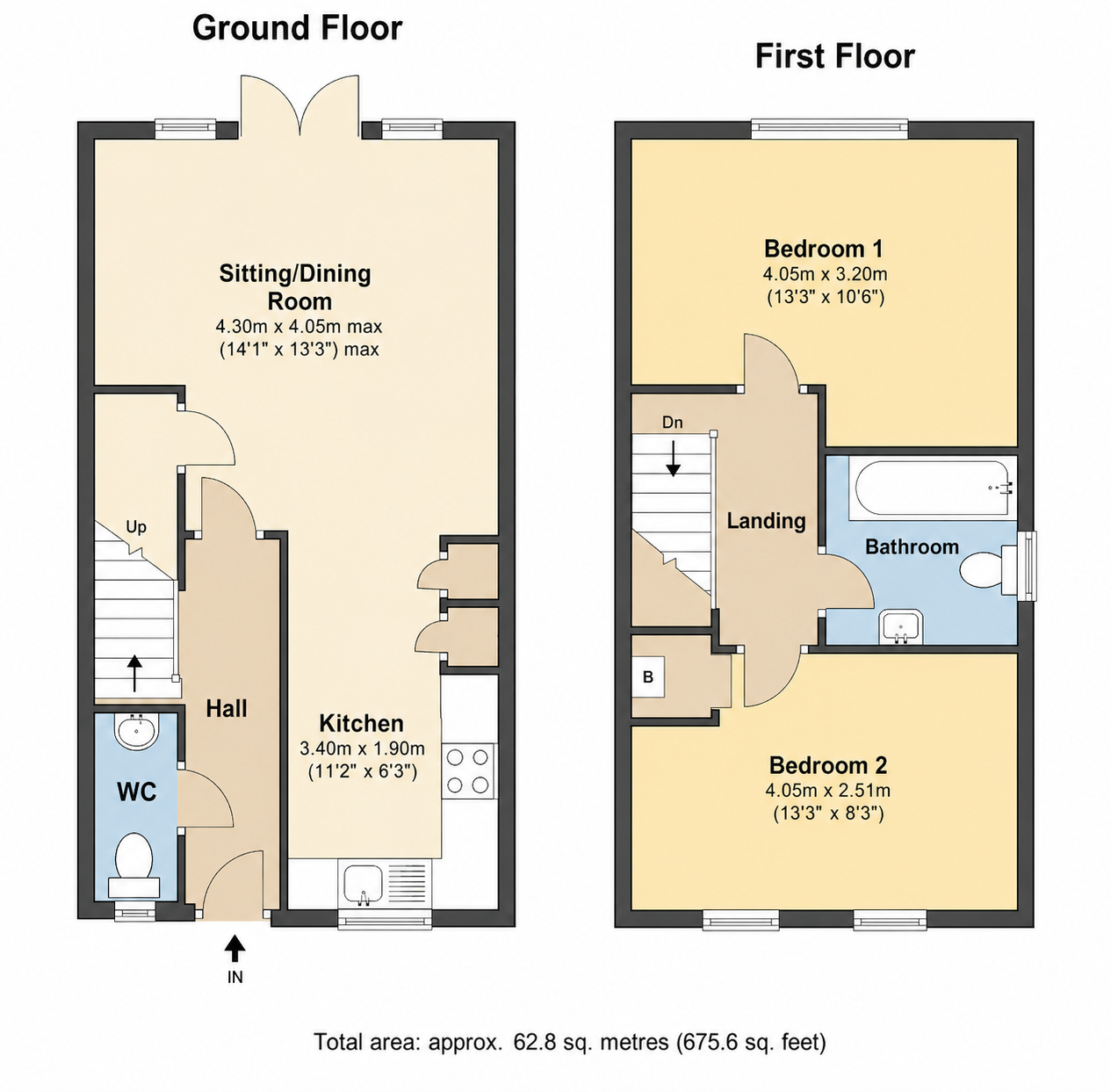 10, Knight Gardens, Lymington floorplan