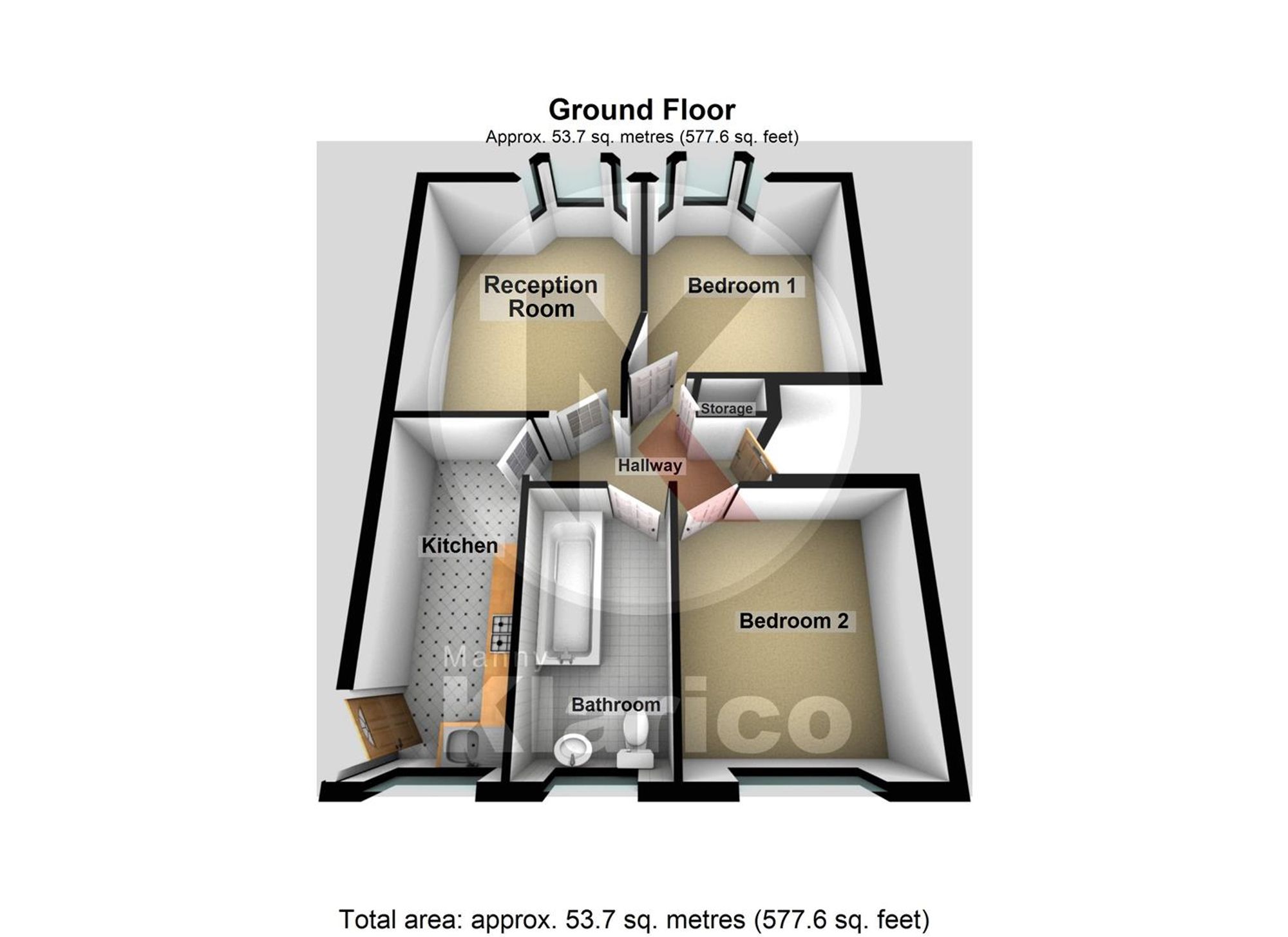 44, Highfield Road, Hall Green, B28 floorplan