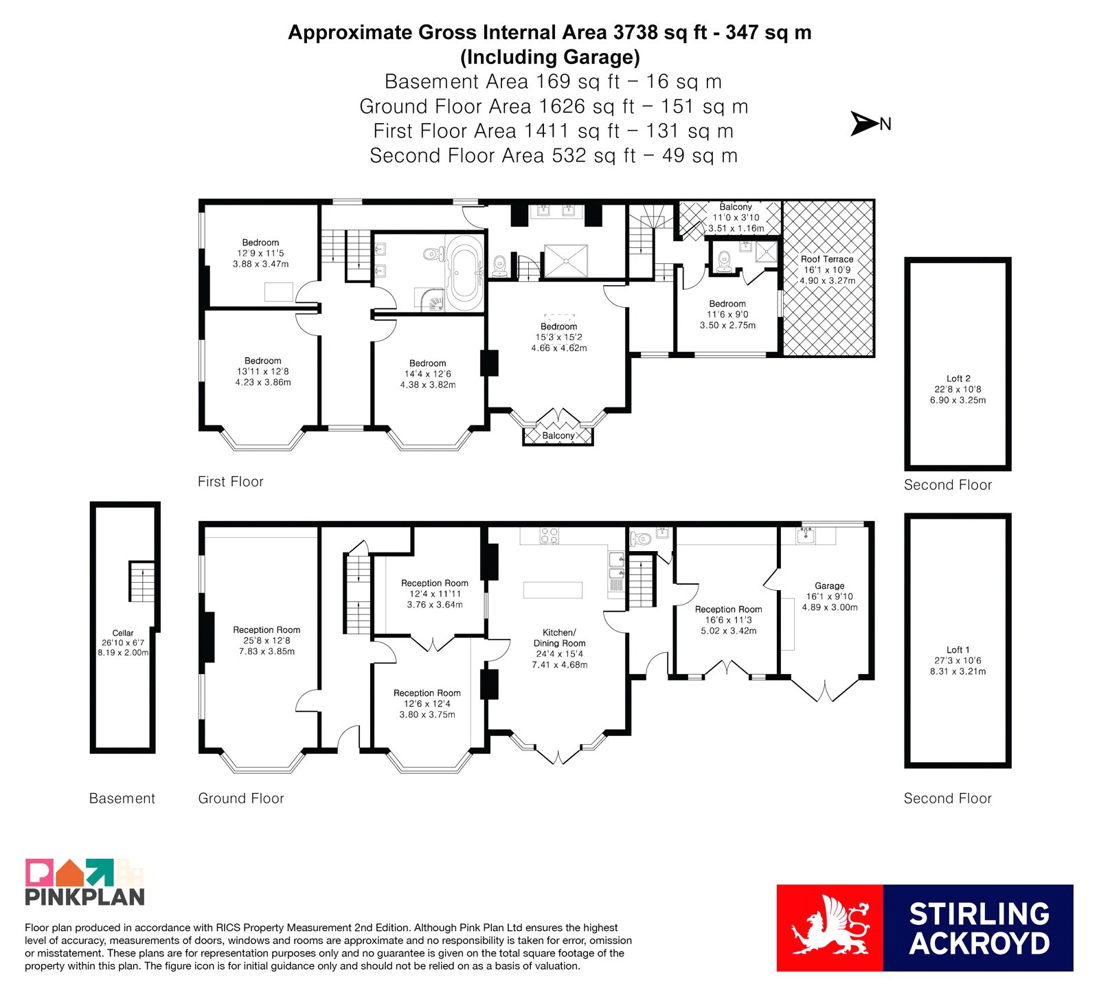 Cambridge Road South, London floorplan