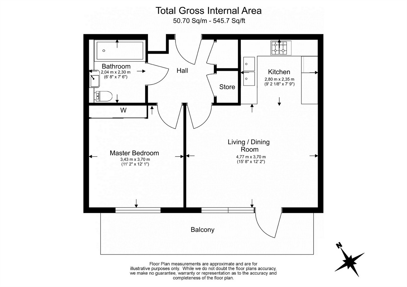 1 Bedrooms Flat for sale in Bond Mansions, 354 Portobello Road, London W10