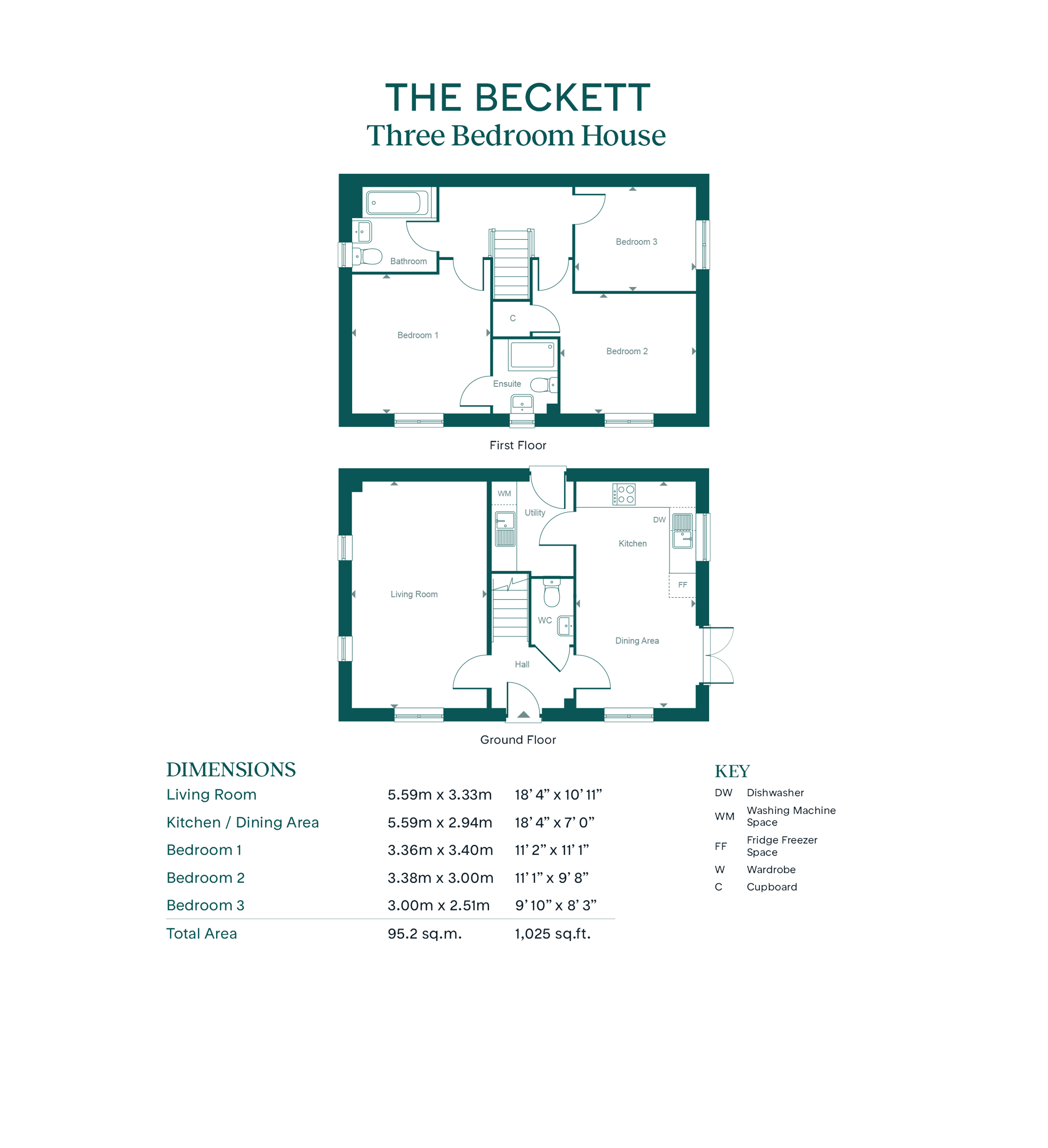 46 handley avenue - Becket, Leaf Living at Bamford Park, Lighthorne, CV35, Lighthorne floorplan