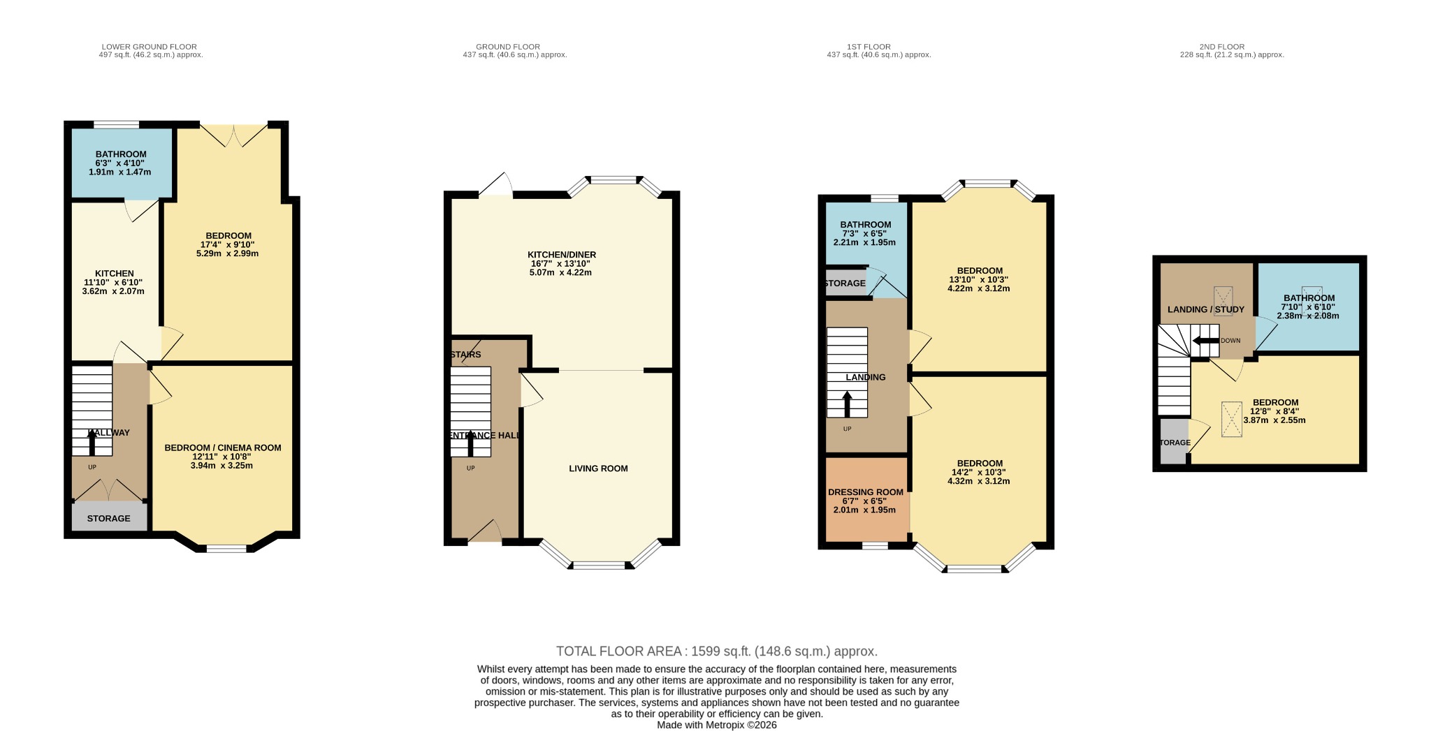 29 Ridge Park Avenue, Plymouth, Devon floorplan