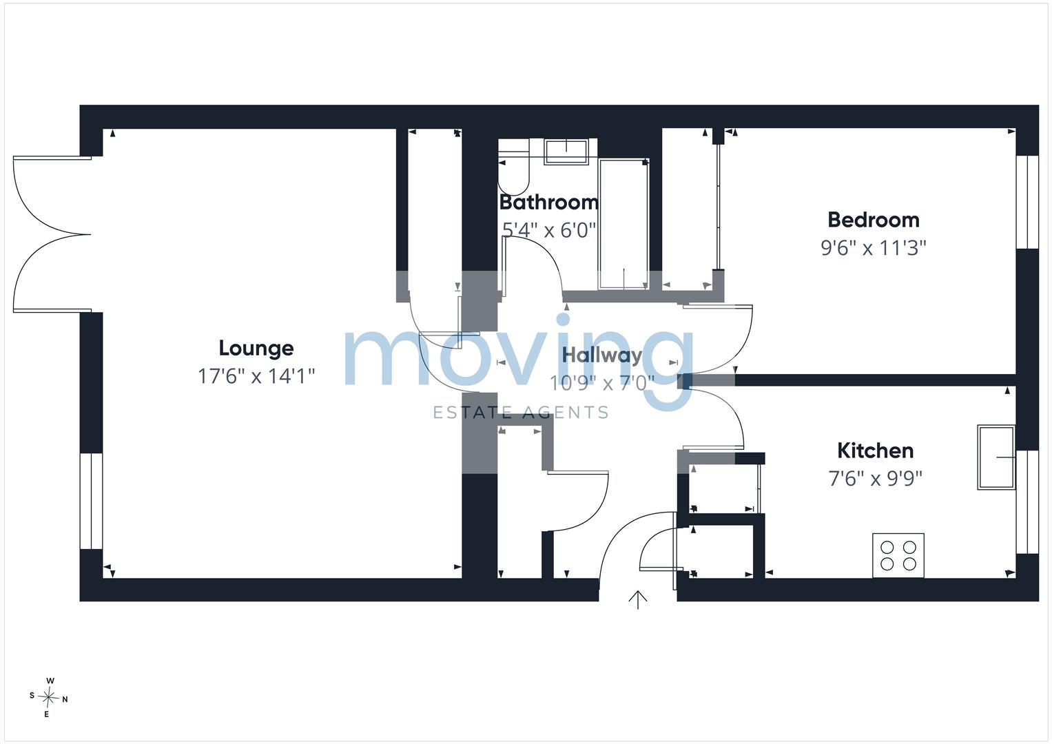 G/2, 32, Ratho Drive, Glasgow floorplan