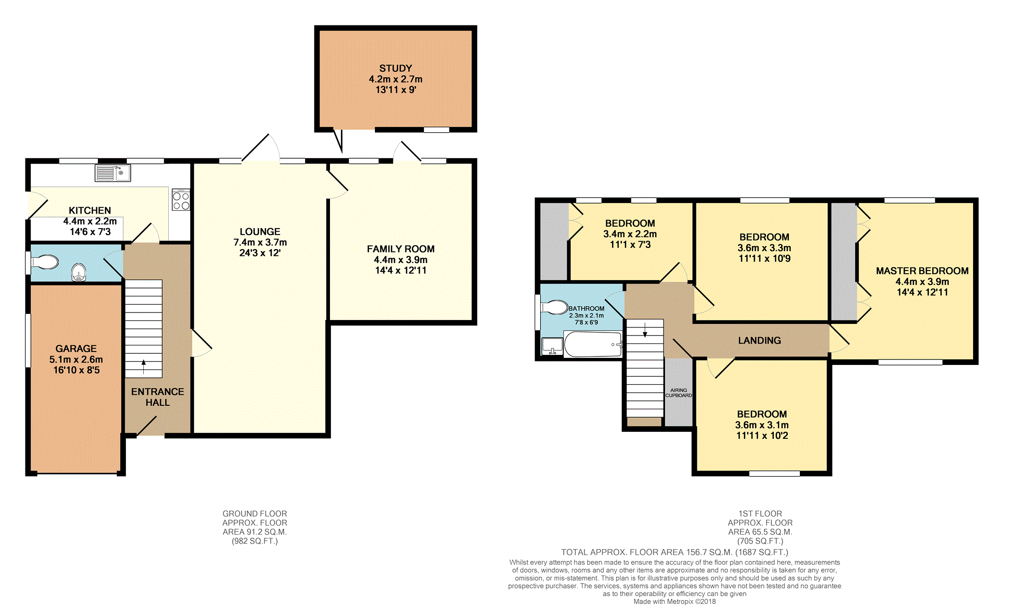 4 Bedrooms Detached house to rent in Oak Tree Close, Guildford GU4