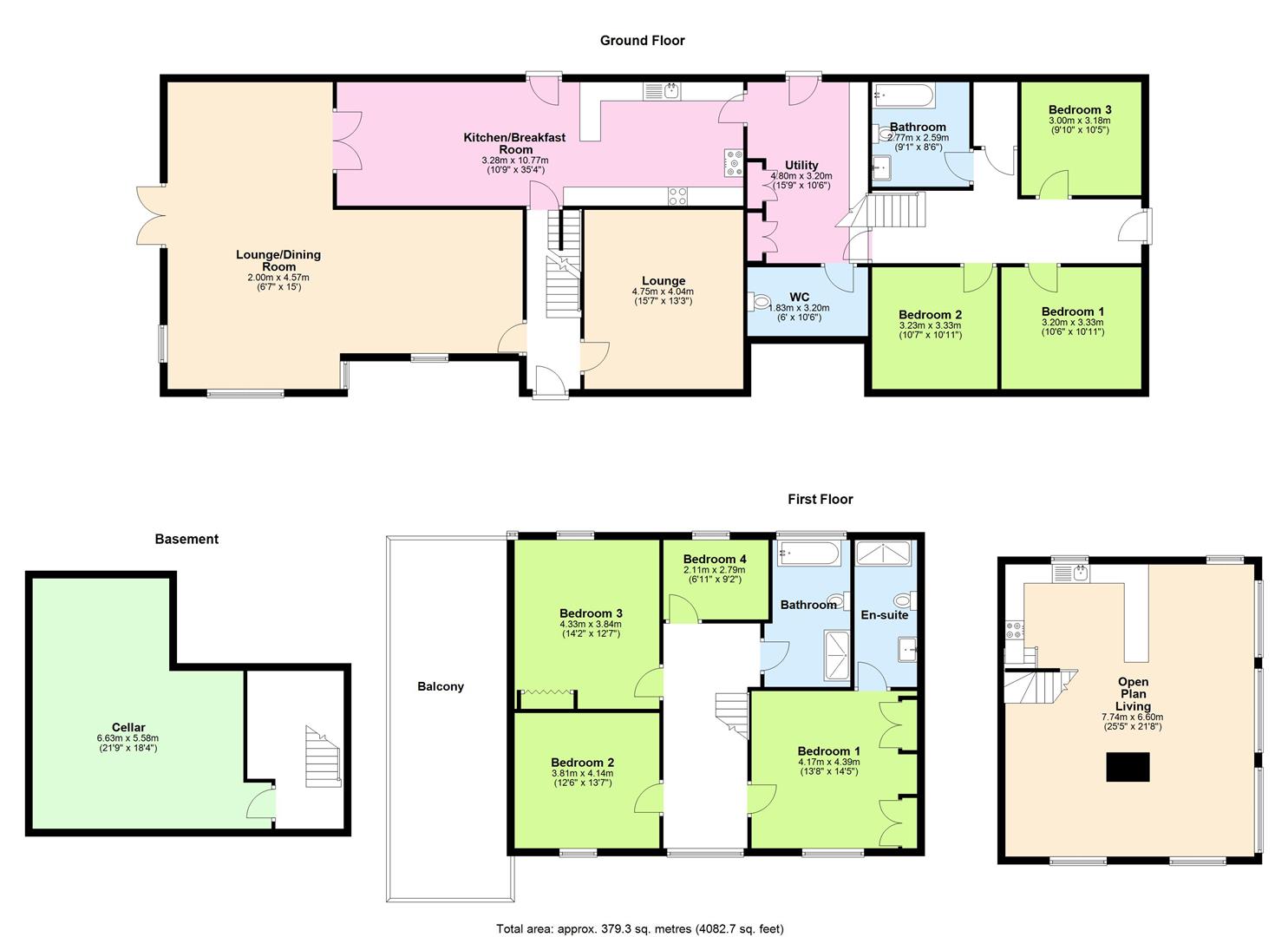 Brick House, Presteigne floorplan