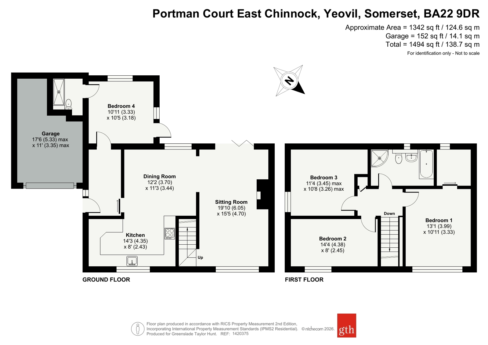 6 Portman Court,, East Chinnock, Somerset floorplan
