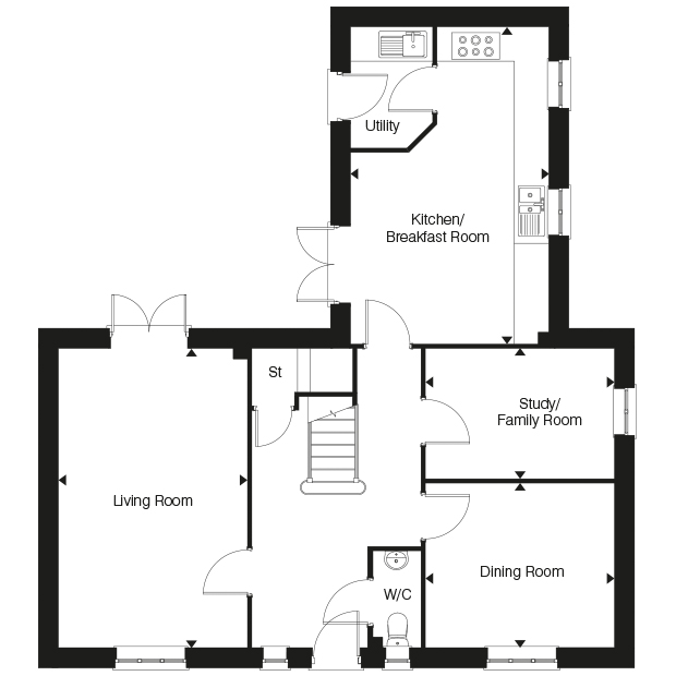 4 Bedrooms Detached house for sale in The Walford, Chapel End Road, Houghton Conquest MK45