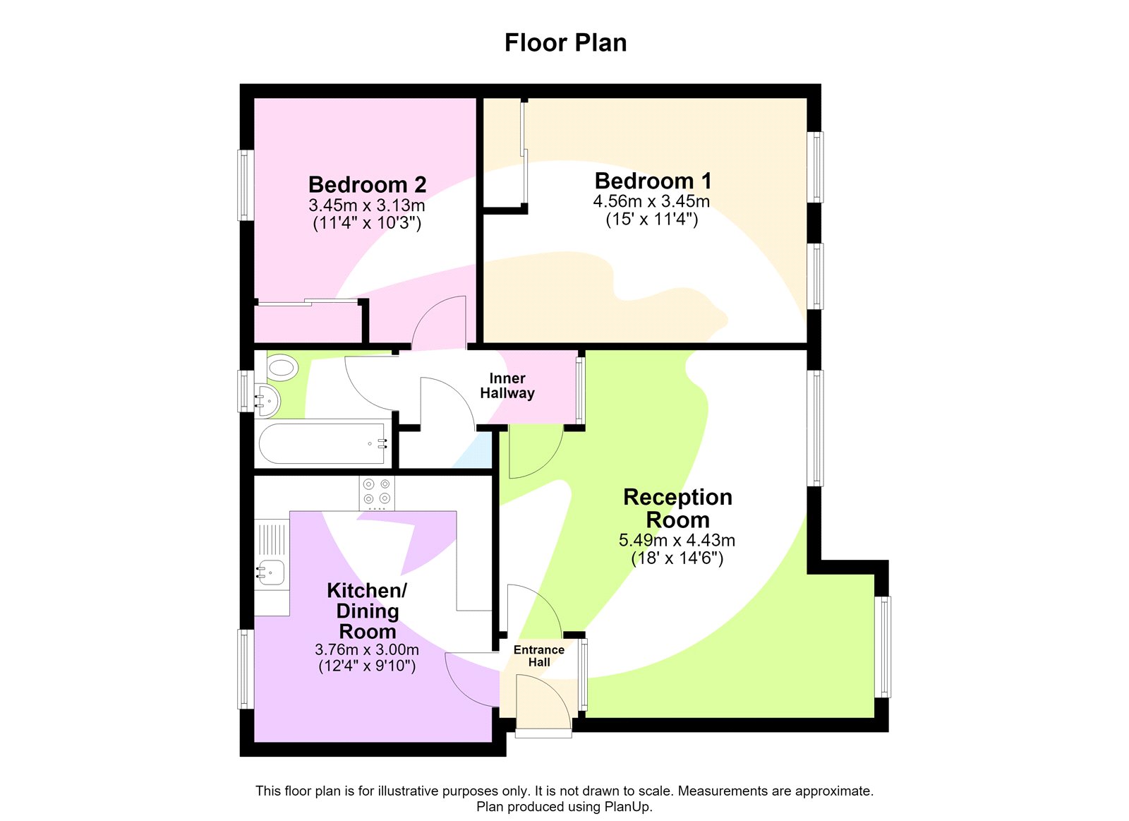 6 Parkside,, Vanbrugh Fields, London floorplan