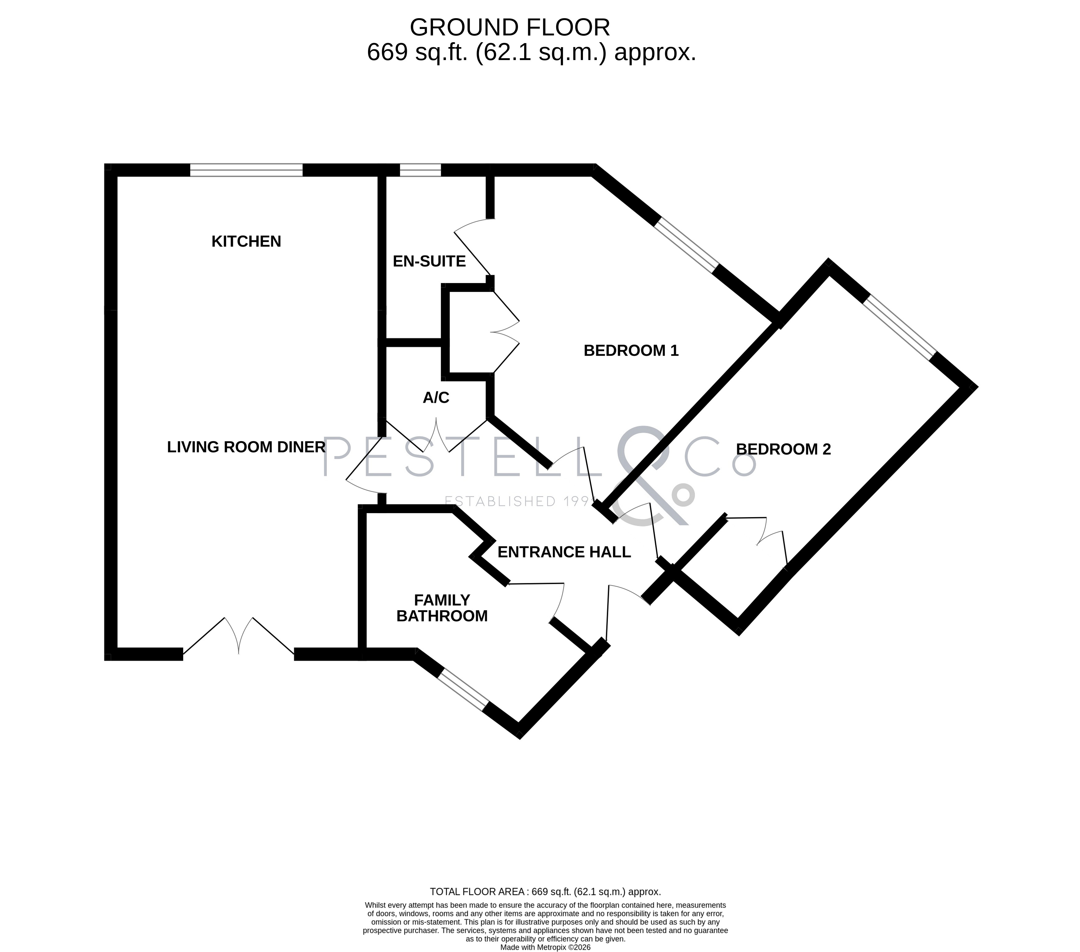 3, Matilda Way, Dunmow floorplan