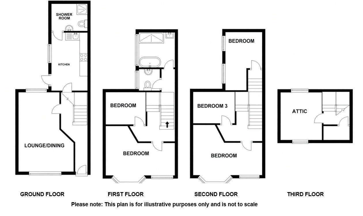 10, Portland Road, Aberystwyth floorplan