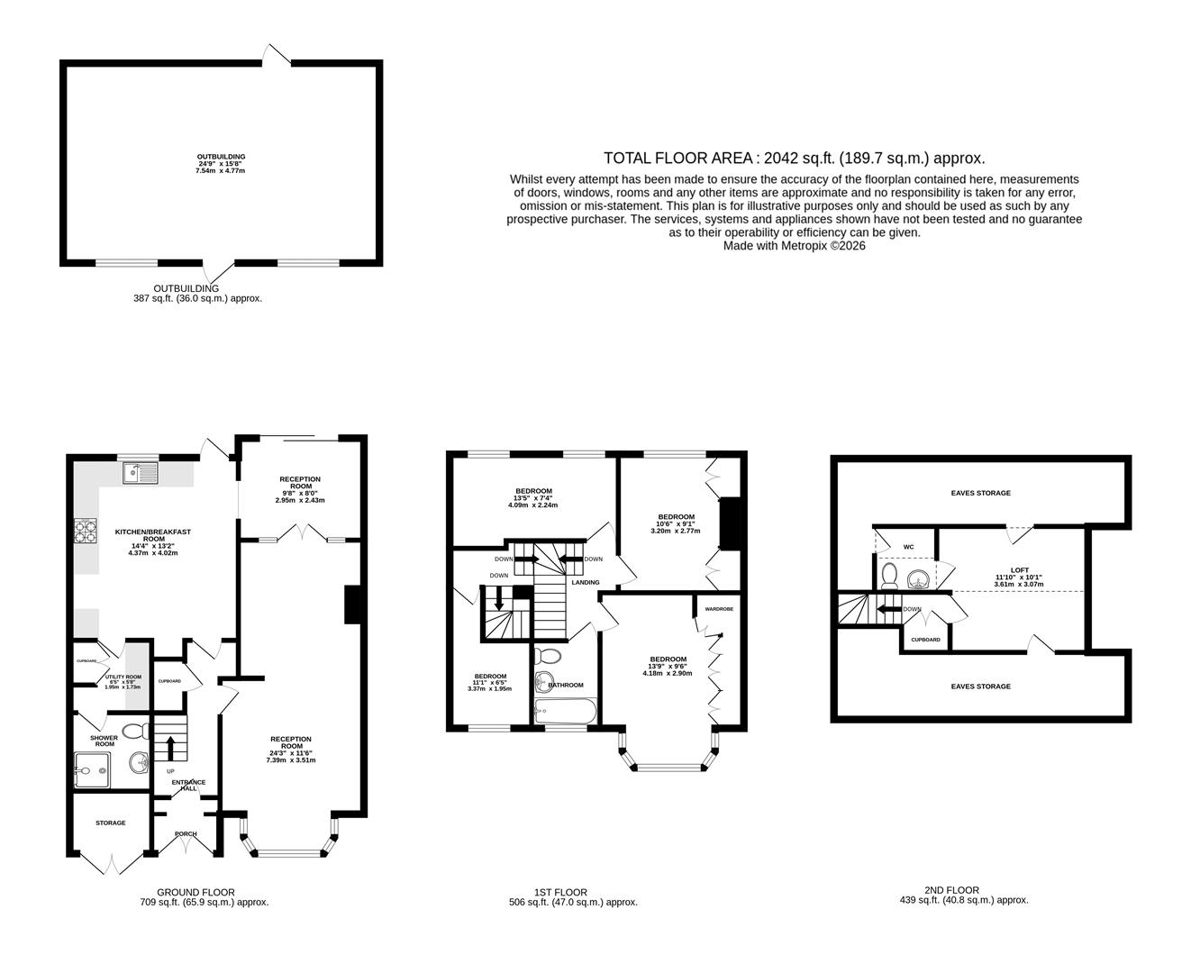 99, Albany Road, Hornchurch floorplan