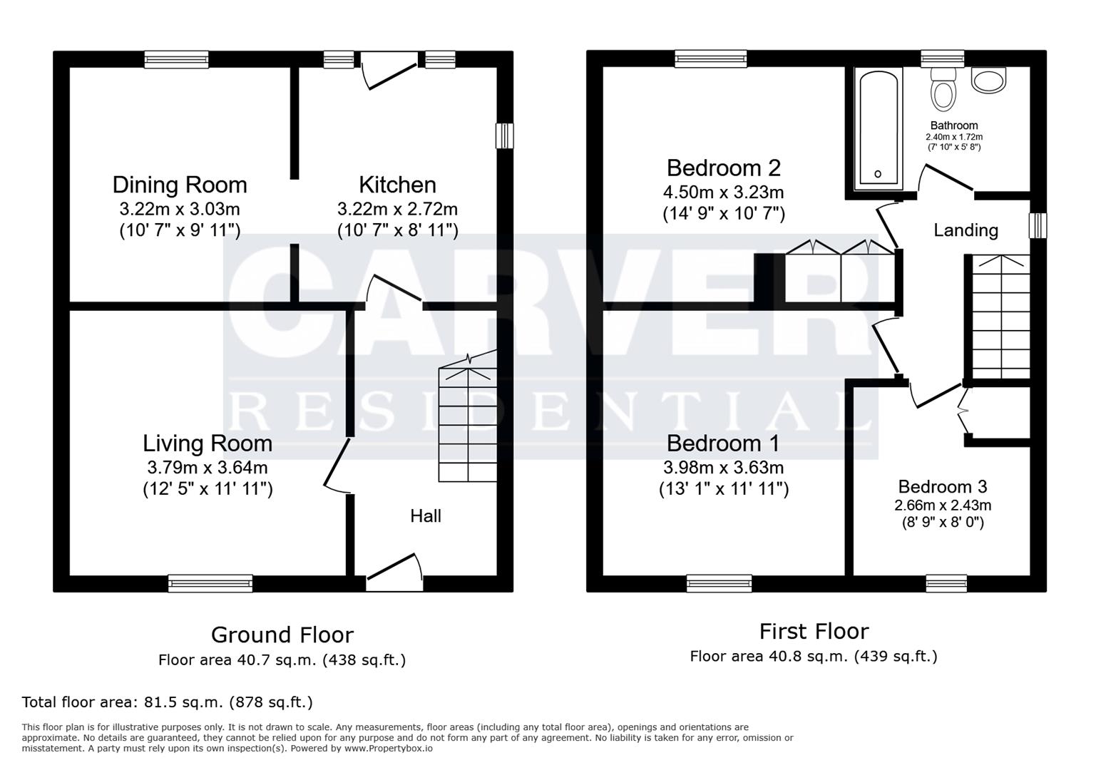 6, Prospect View, Northallerton floorplan