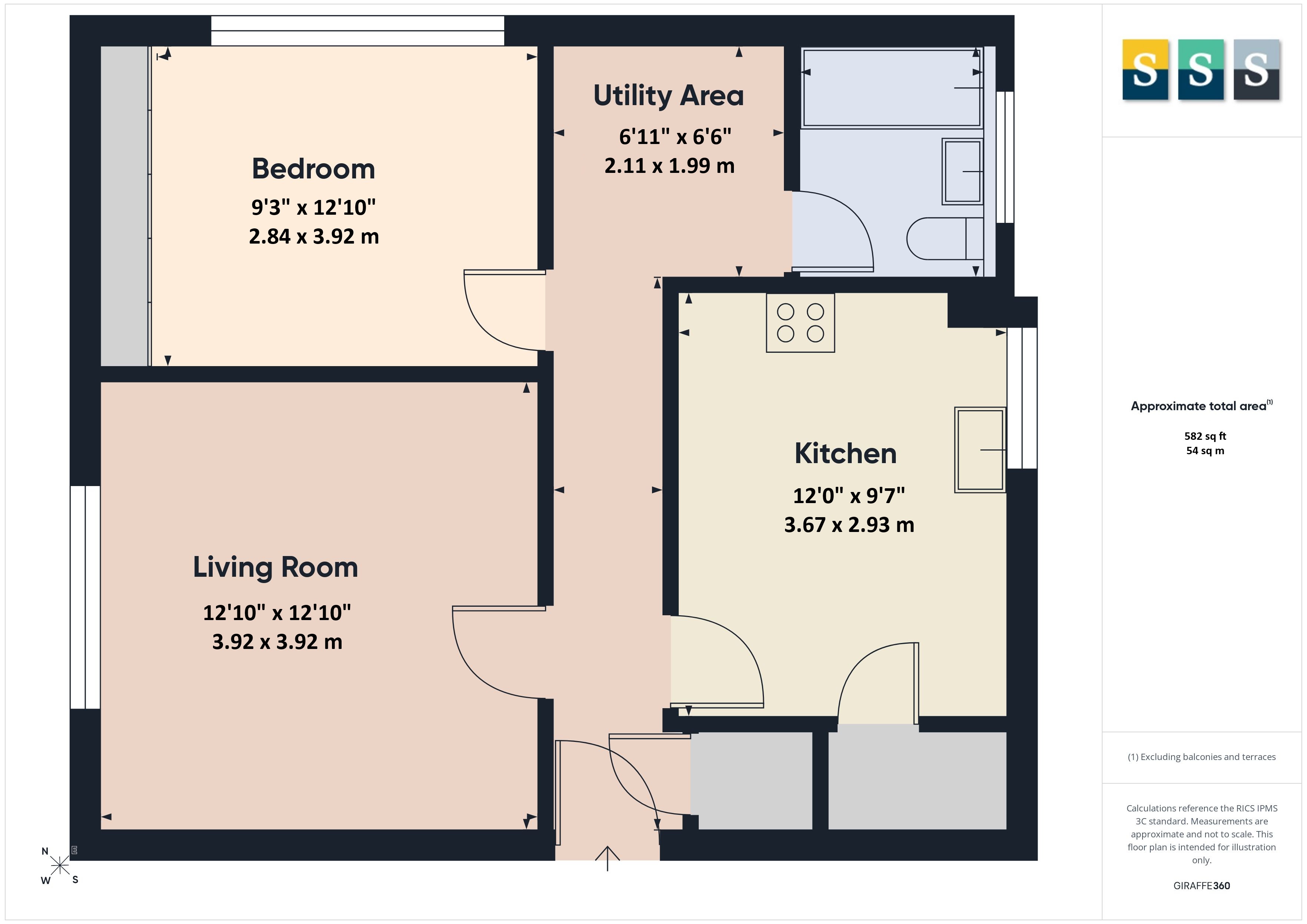 26 Kingswood Court,, Brewery Road, Surrey floorplan