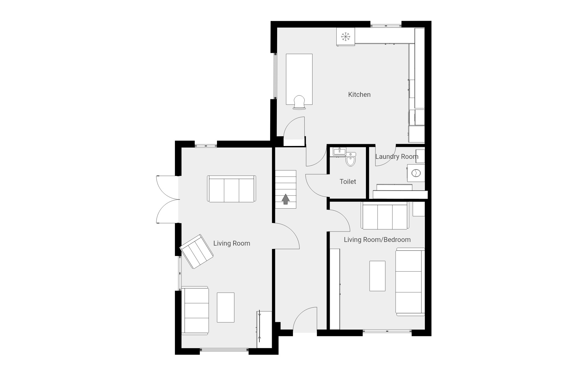 Chy Mennor, Porthrepta Road, Carbis Bay floorplan