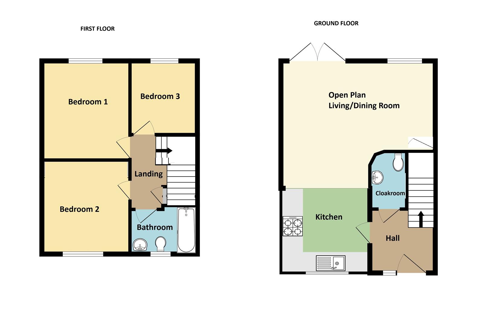 8, Holt Close, Yelverton floorplan