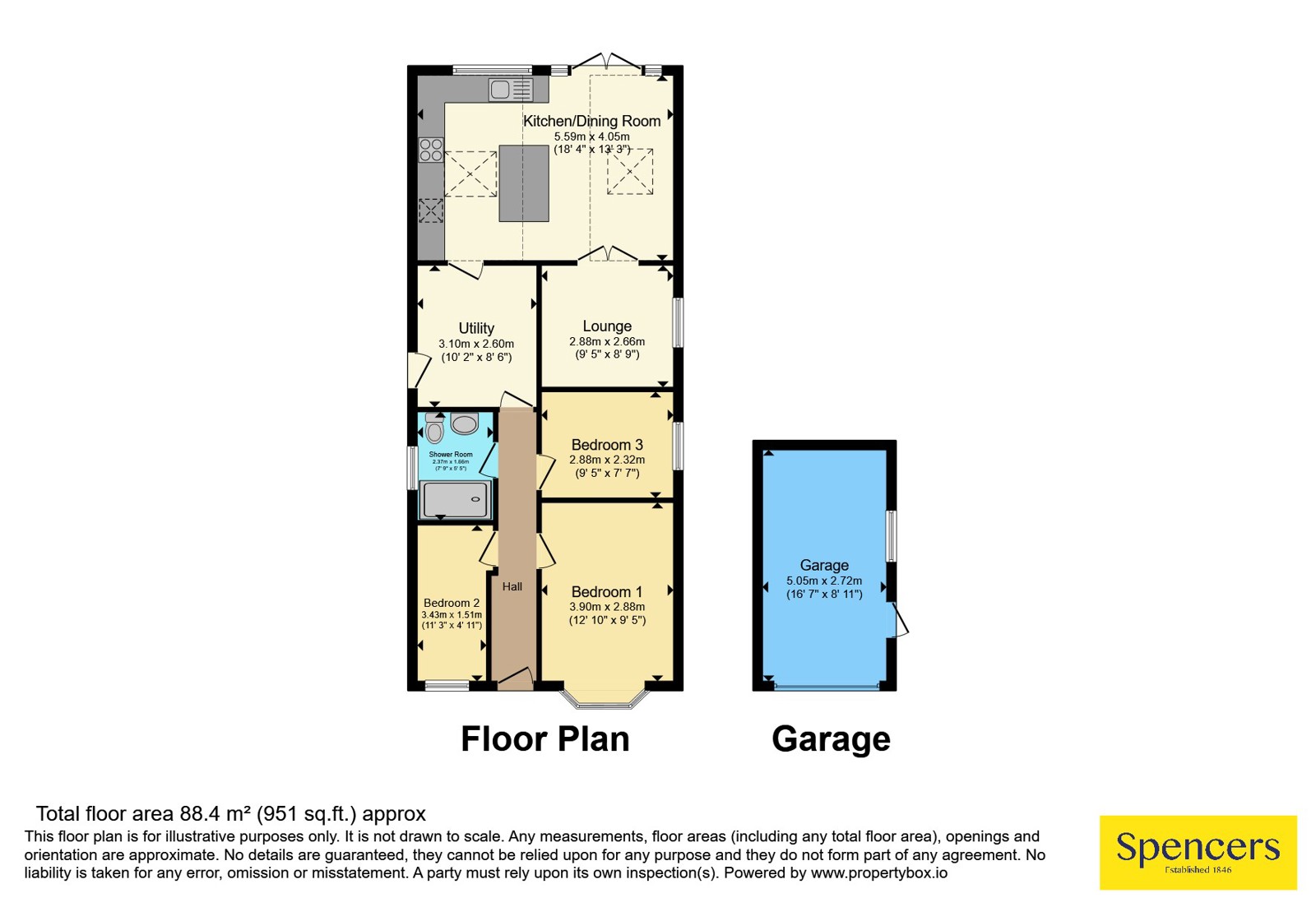 13, Anthony Drive, Leicester floorplan