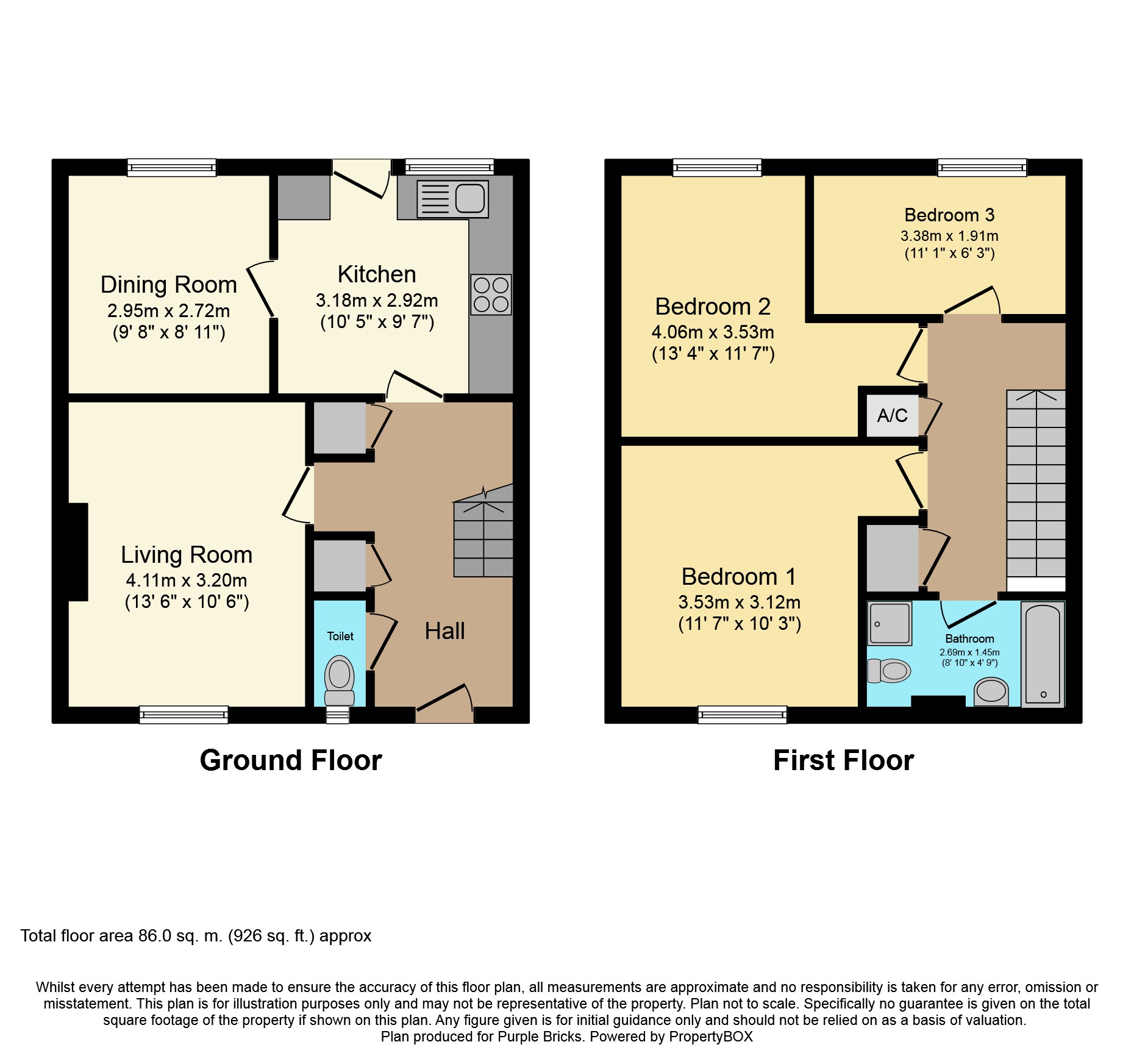 3 Bedrooms Terraced house for sale in Stonesdale Court, Alvaston, Derby DE24