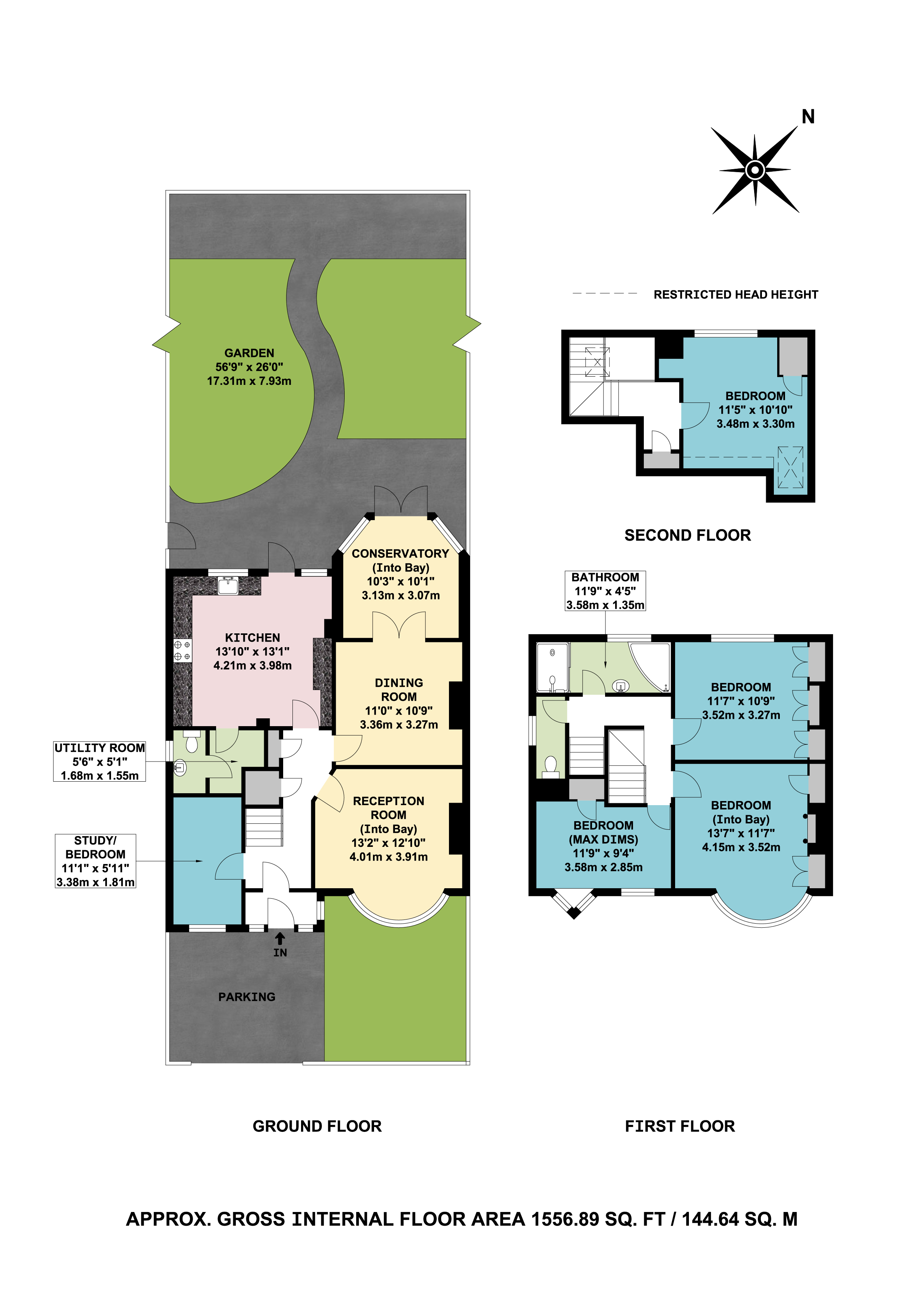 12, Morden Gardens, Greenford floorplan