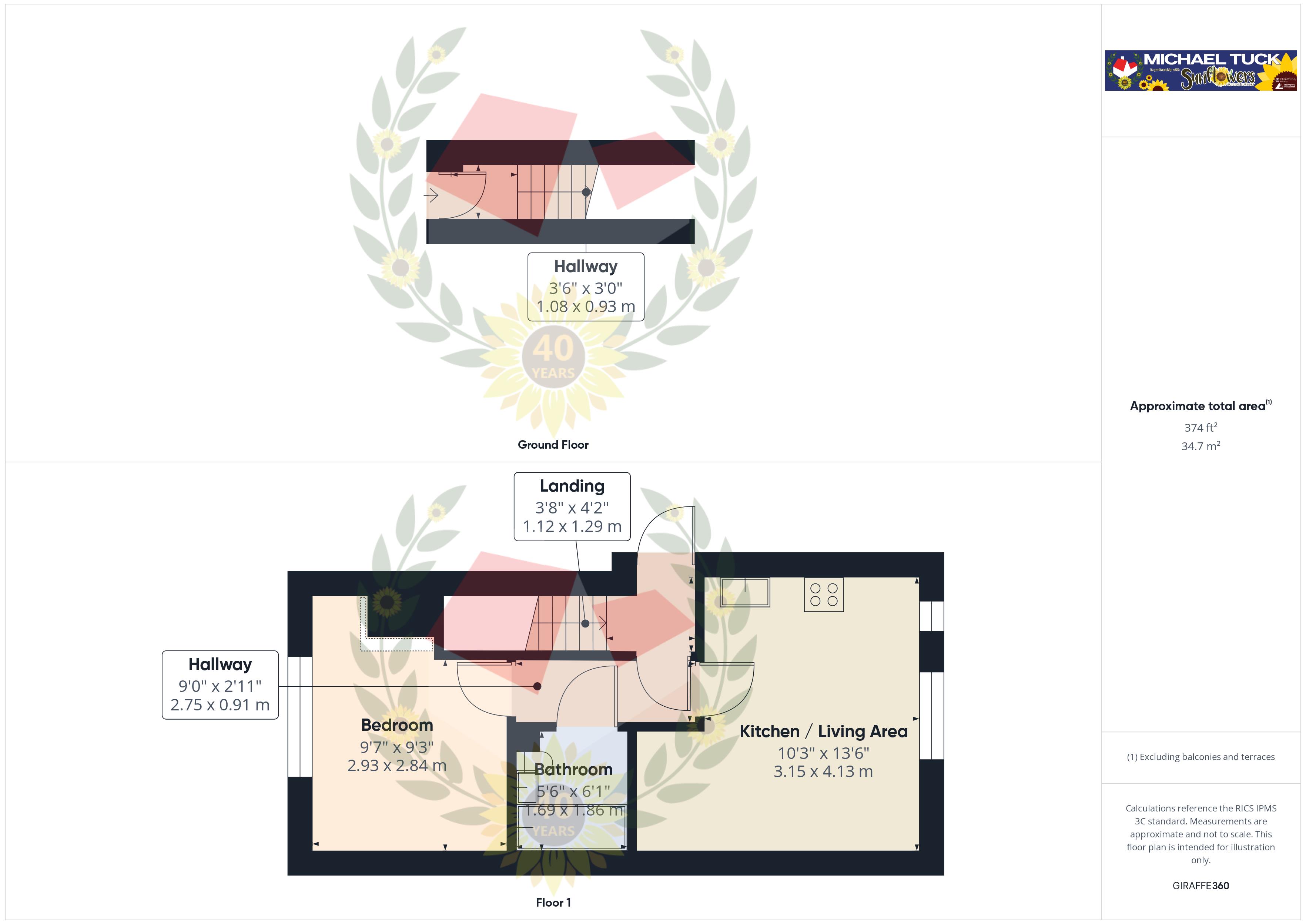 Flat 11 Kings Court 148, Hanham Road, Bristol floorplan