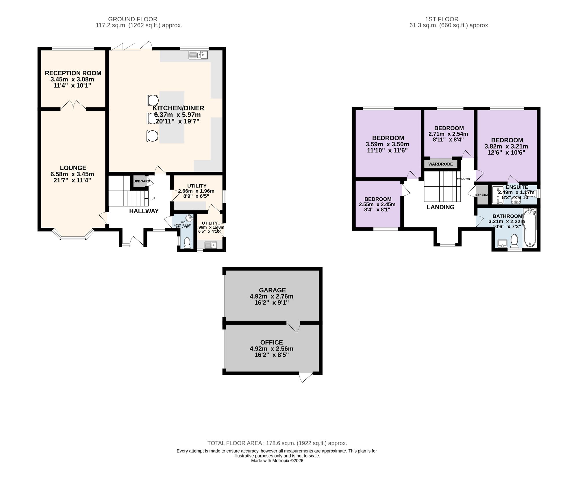 27 School Lane, Preston floorplan