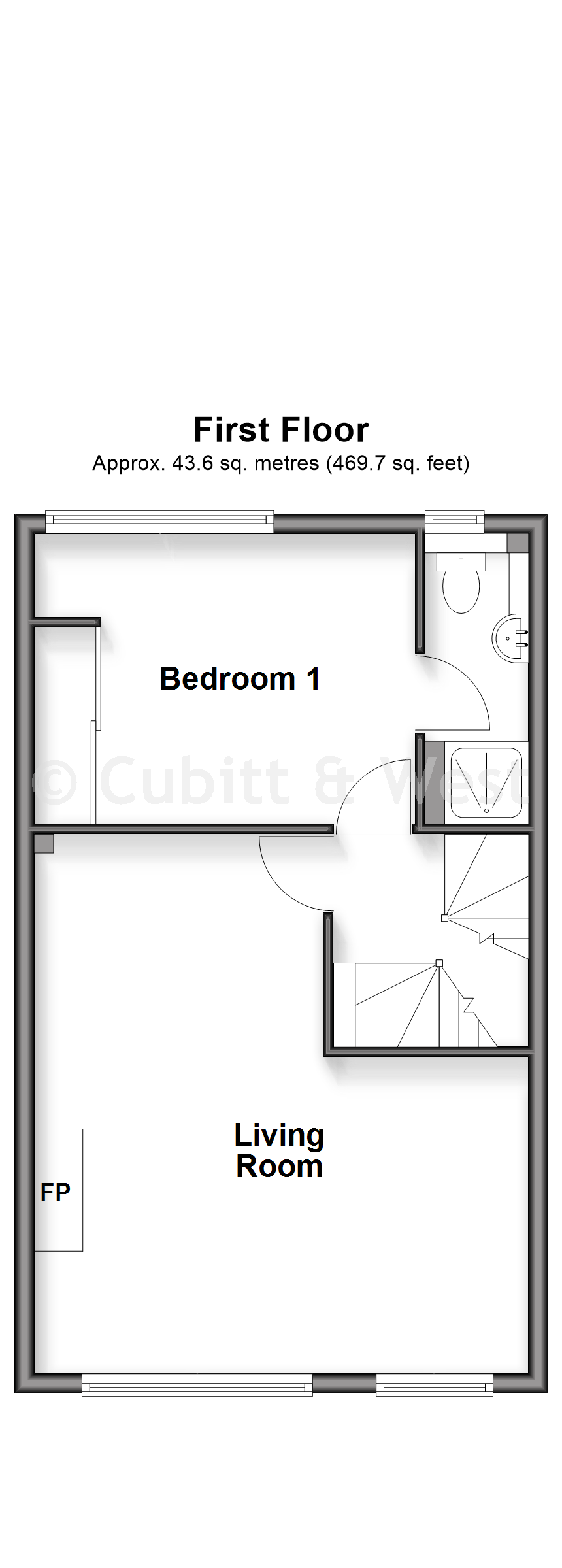 68, Ravenswood Road, Croydon floorplan