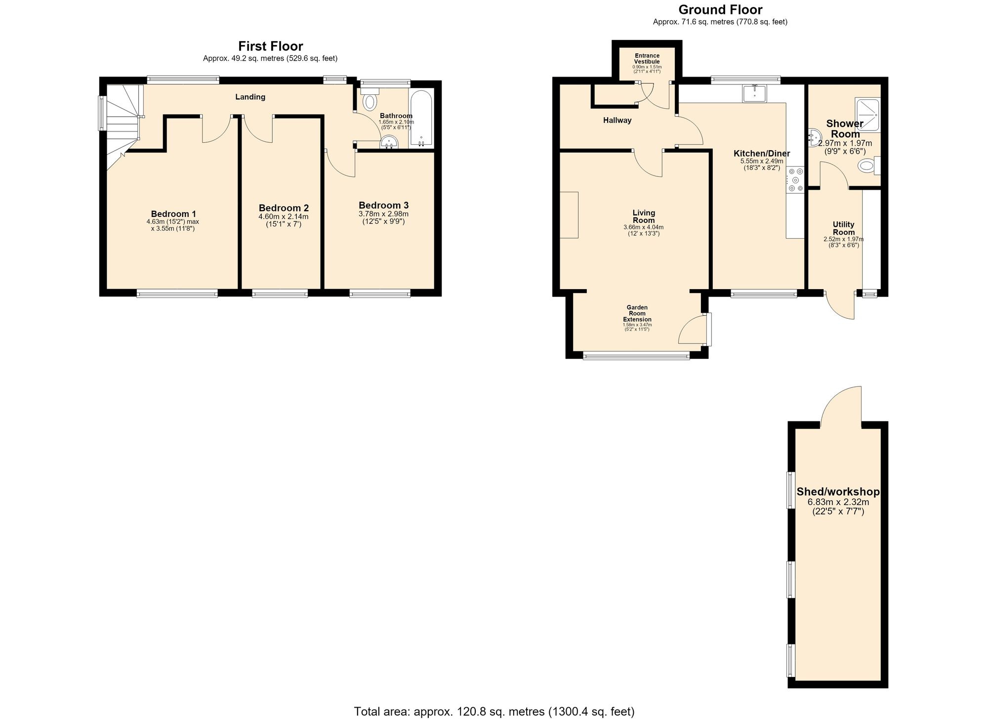 26 Hargrove Avenue, Burnley floorplan