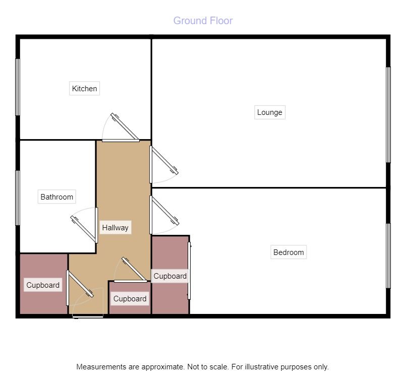 1 Bedrooms Flat for sale in Mclean Place, Paisley PA3