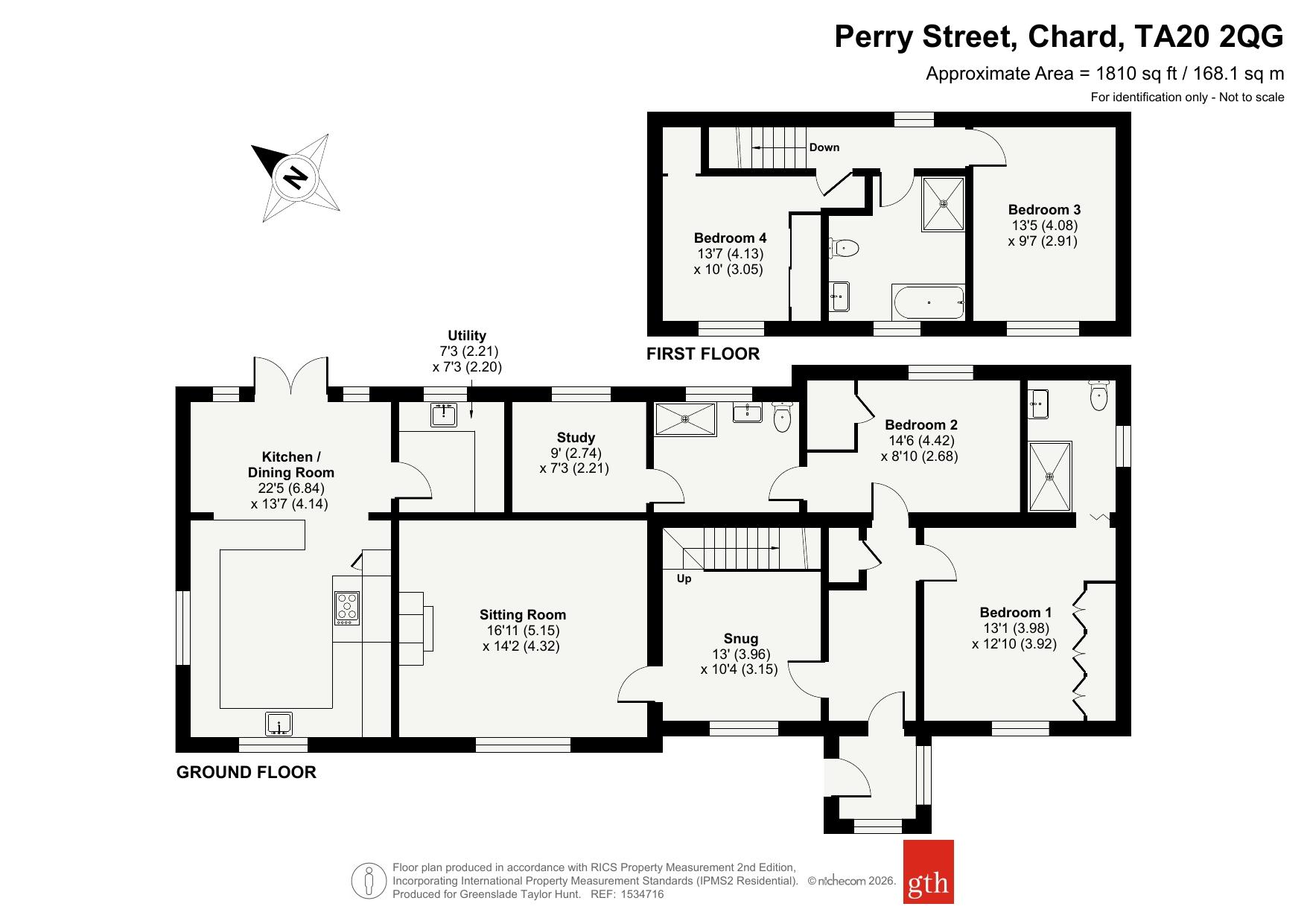 Orchard Cottage, 2, Mount Pleasant, Chard floorplan