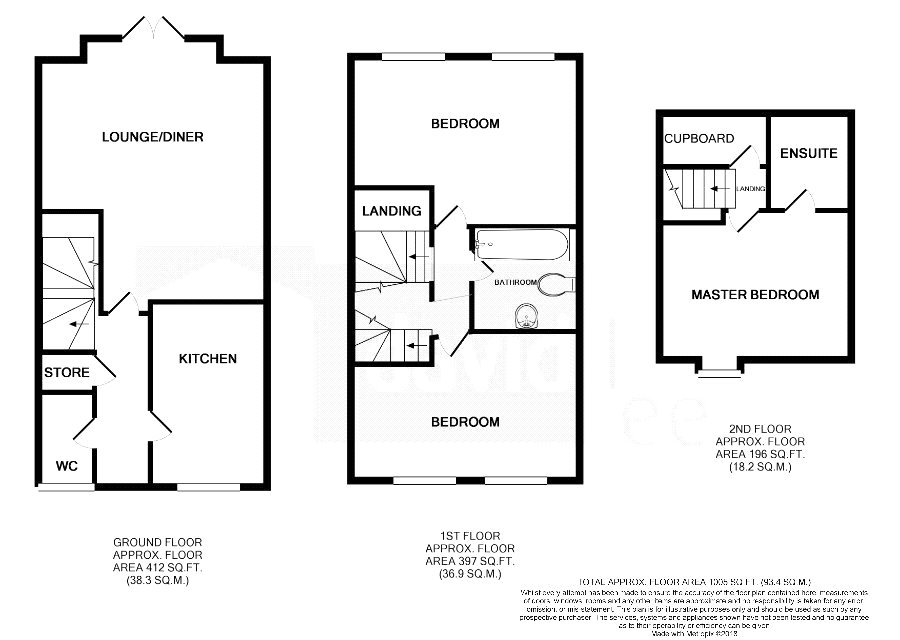 3 Bedrooms End terrace house to rent in Cavell Court, Bishop's Stortford CM23