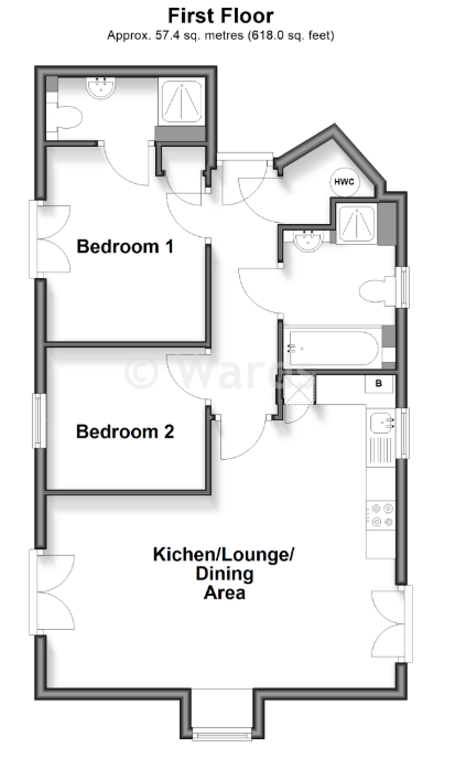 102, Sandpiper Close, Greenhithe floorplan