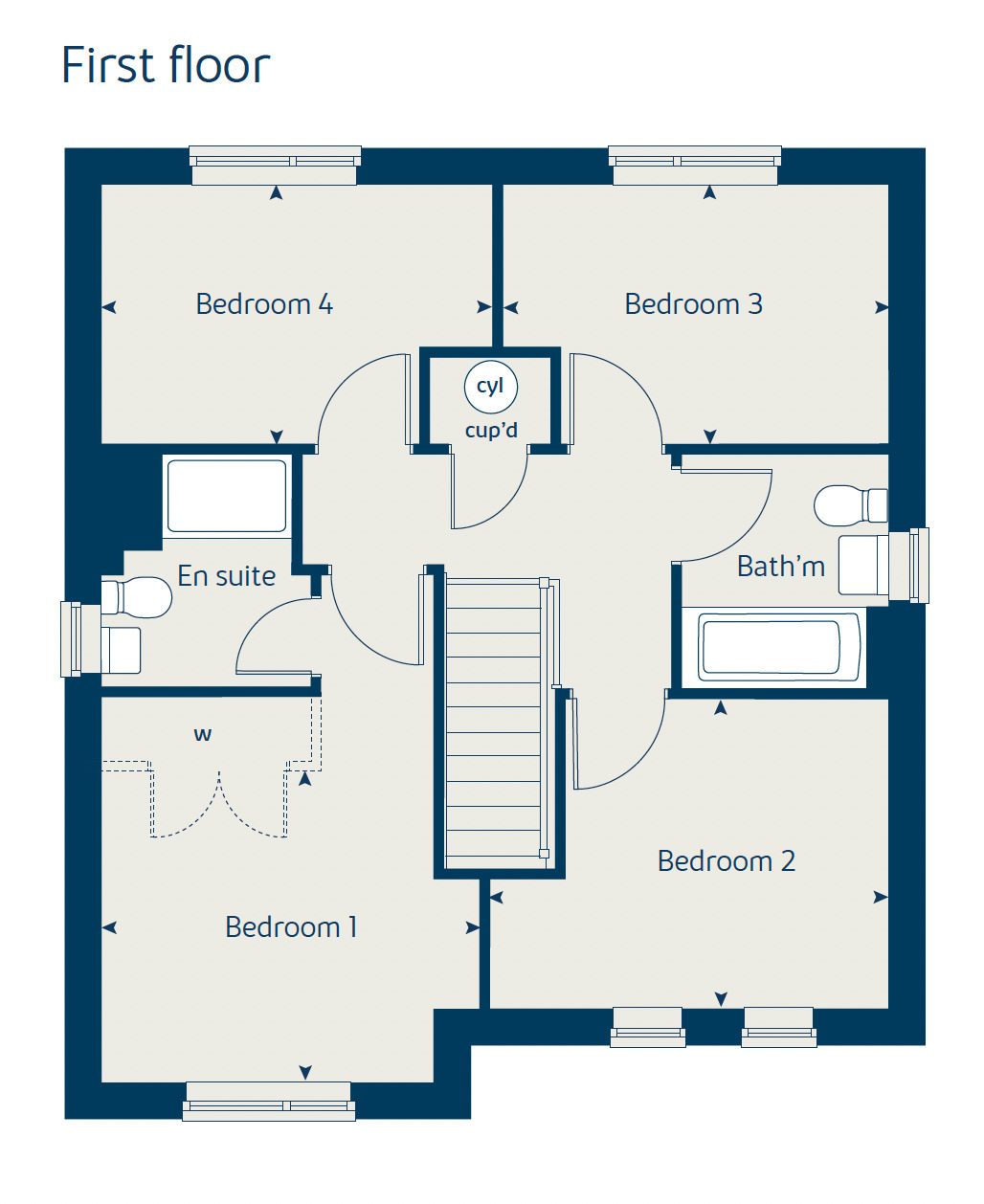 94, Hollingworth Road, Littleborough floorplan