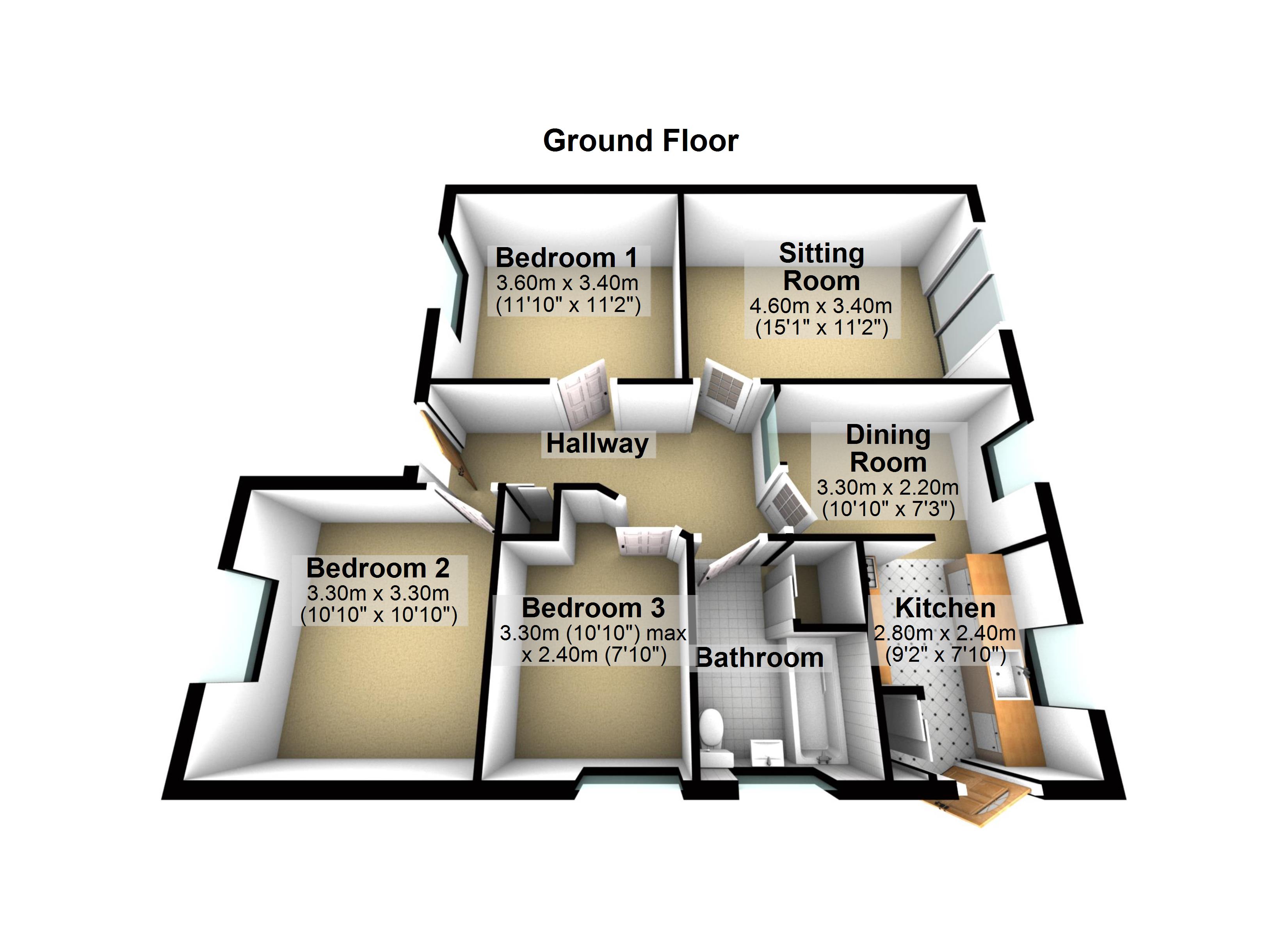 17, Dorchester Road, Suffolk floorplan