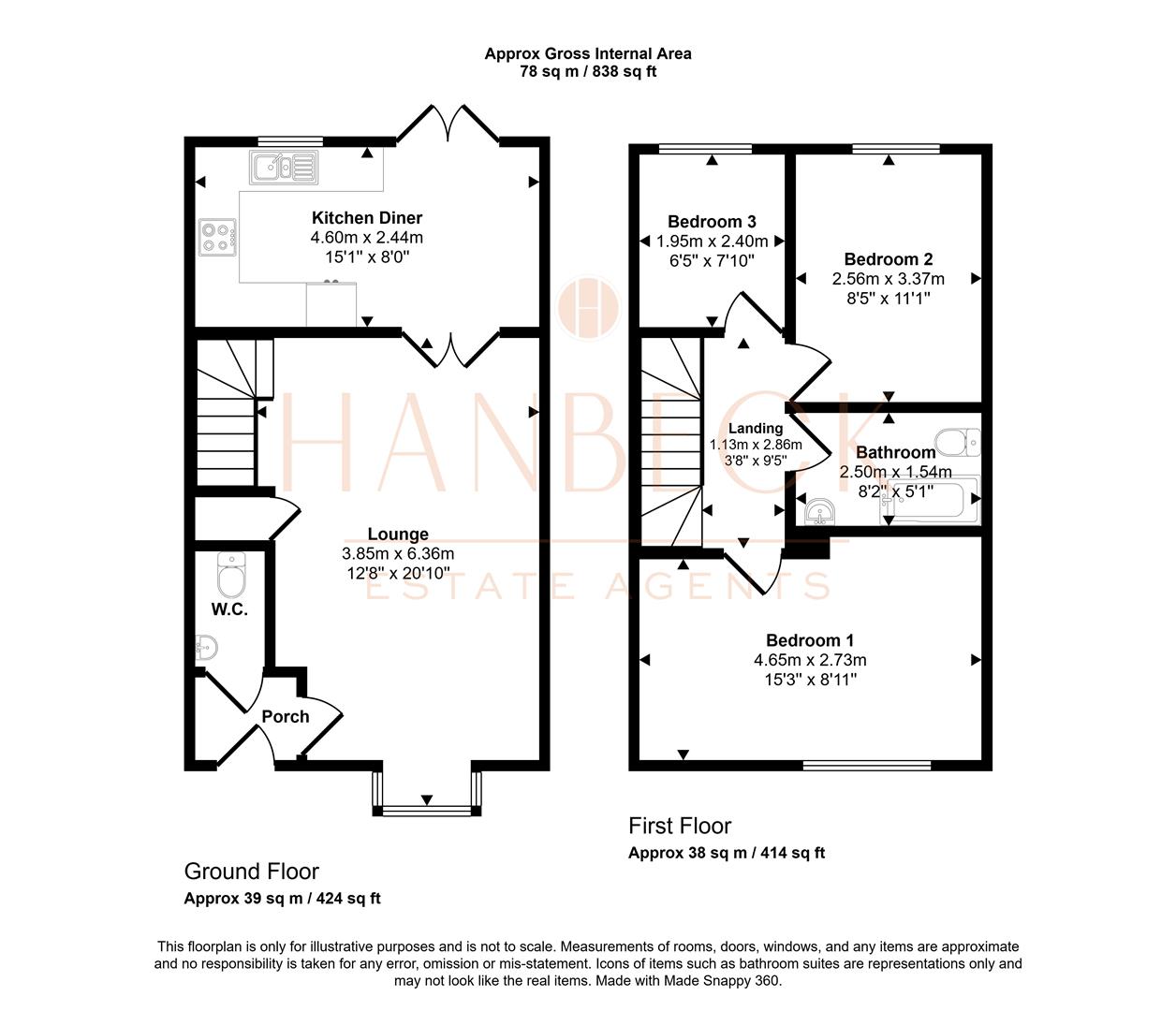 17, Lumley Avenue, Hull floorplan