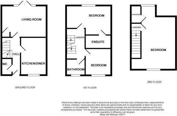 Second Wood Street, Nantwich floorplan