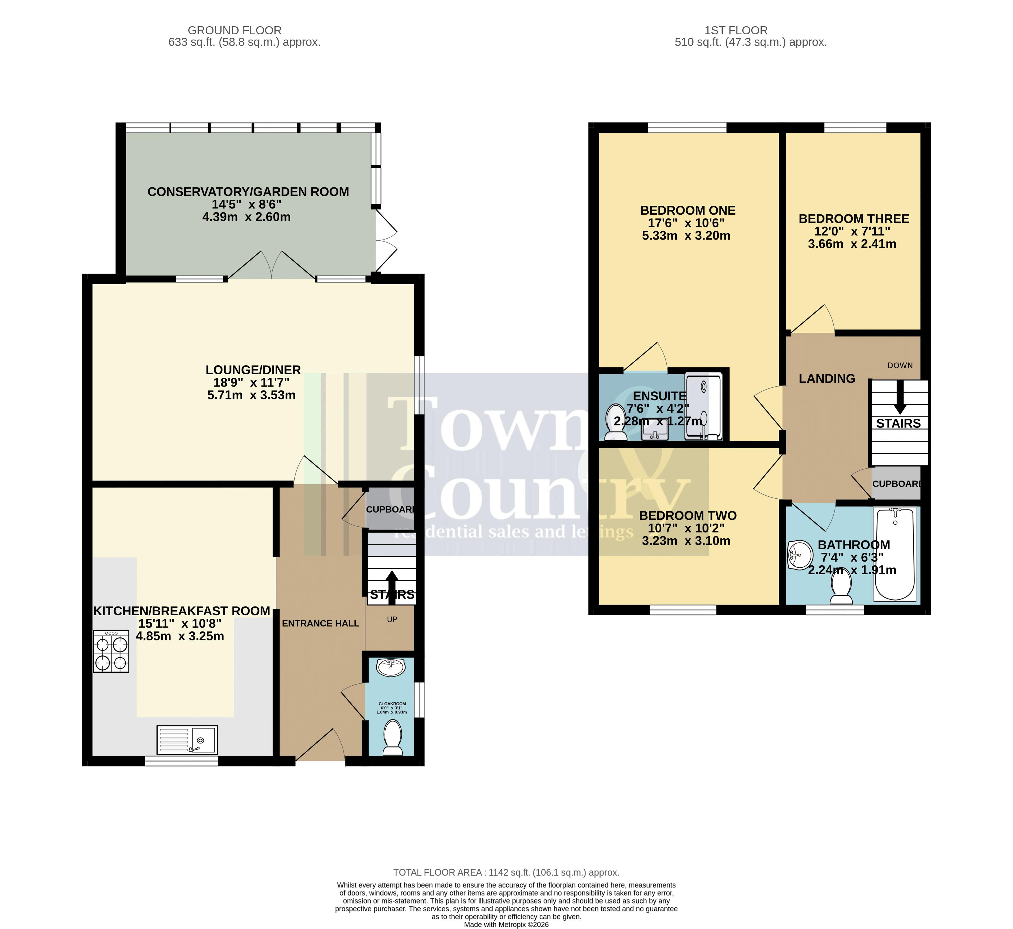 133, Sydney Street, Colchester floorplan