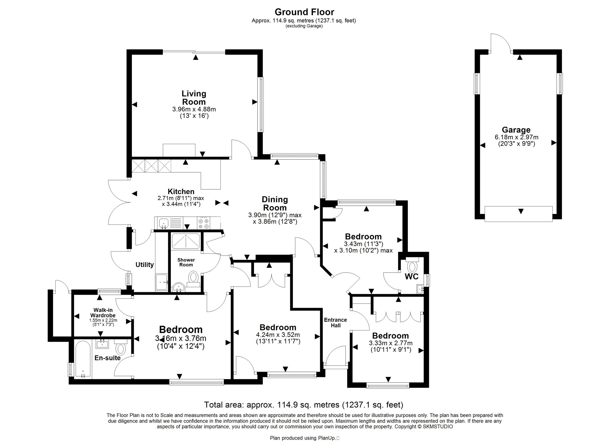Little Orchard, Pea Lane, Berkhamsted floorplan